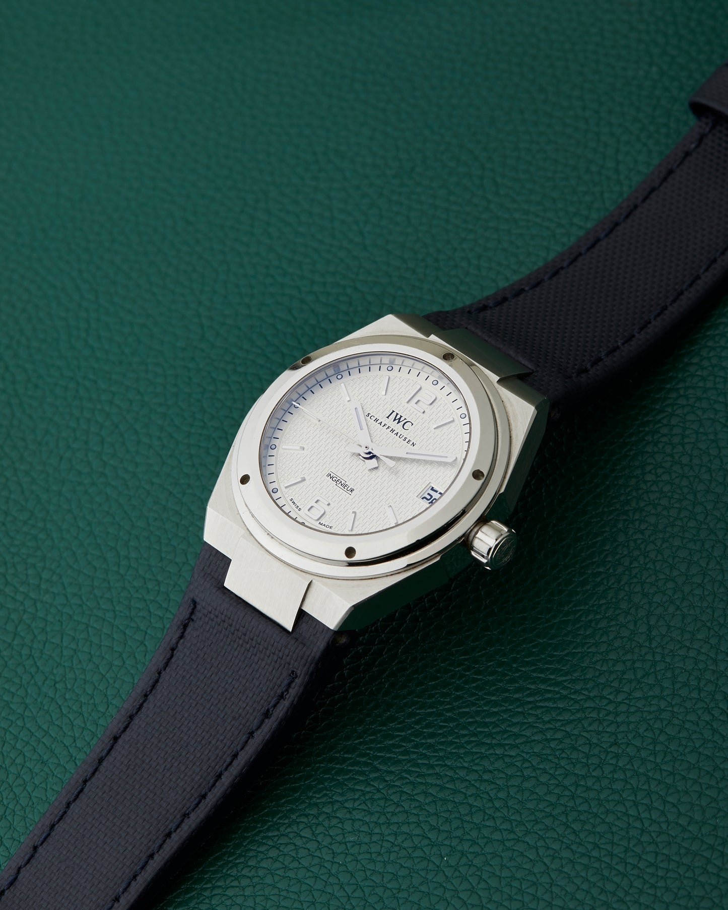 IWC Ingenieur IW4515 Midsize IW451502 Blue Strap 34mm IWC Card