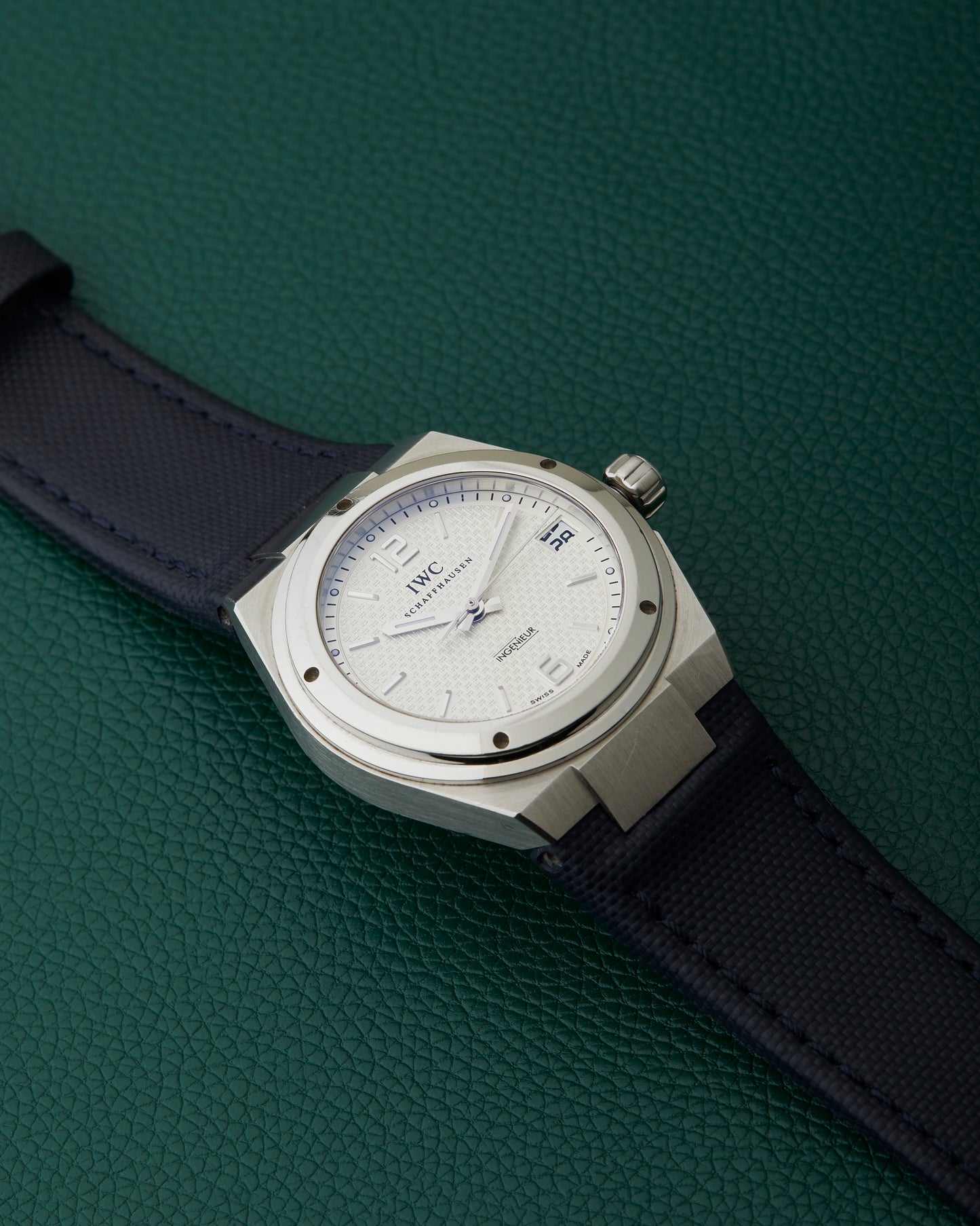 IWC Ingenieur IW4515 Midsize IW451502 Blue Strap 34mm IWC Card