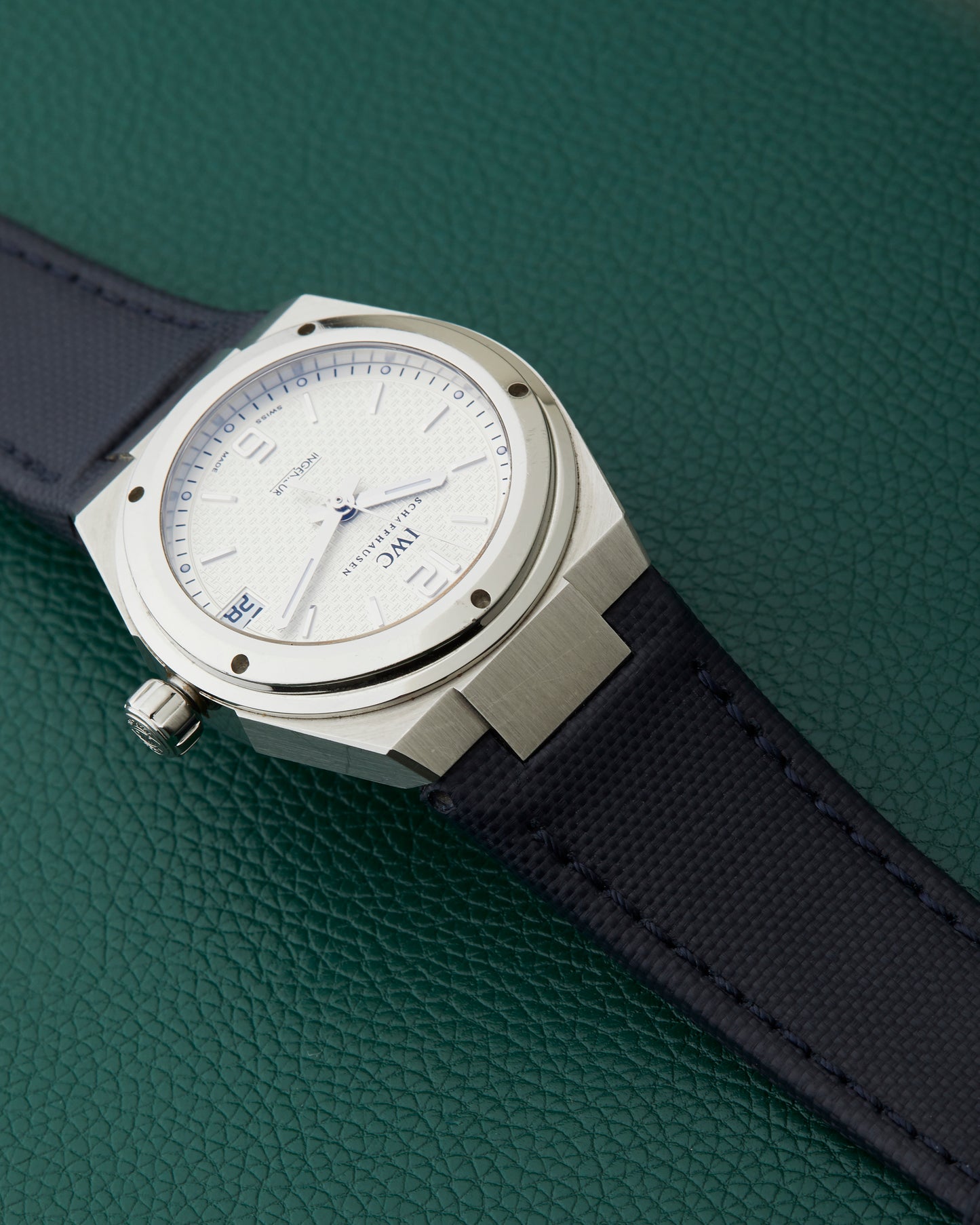 IWC Ingenieur IW4515 Midsize IW451502 Blue Strap 34mm IWC Card