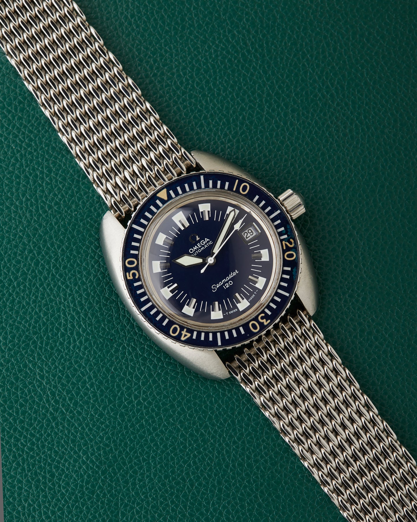 Omega Seamaster 120 Ref. 166.073 Deep Blue Vintage 1972