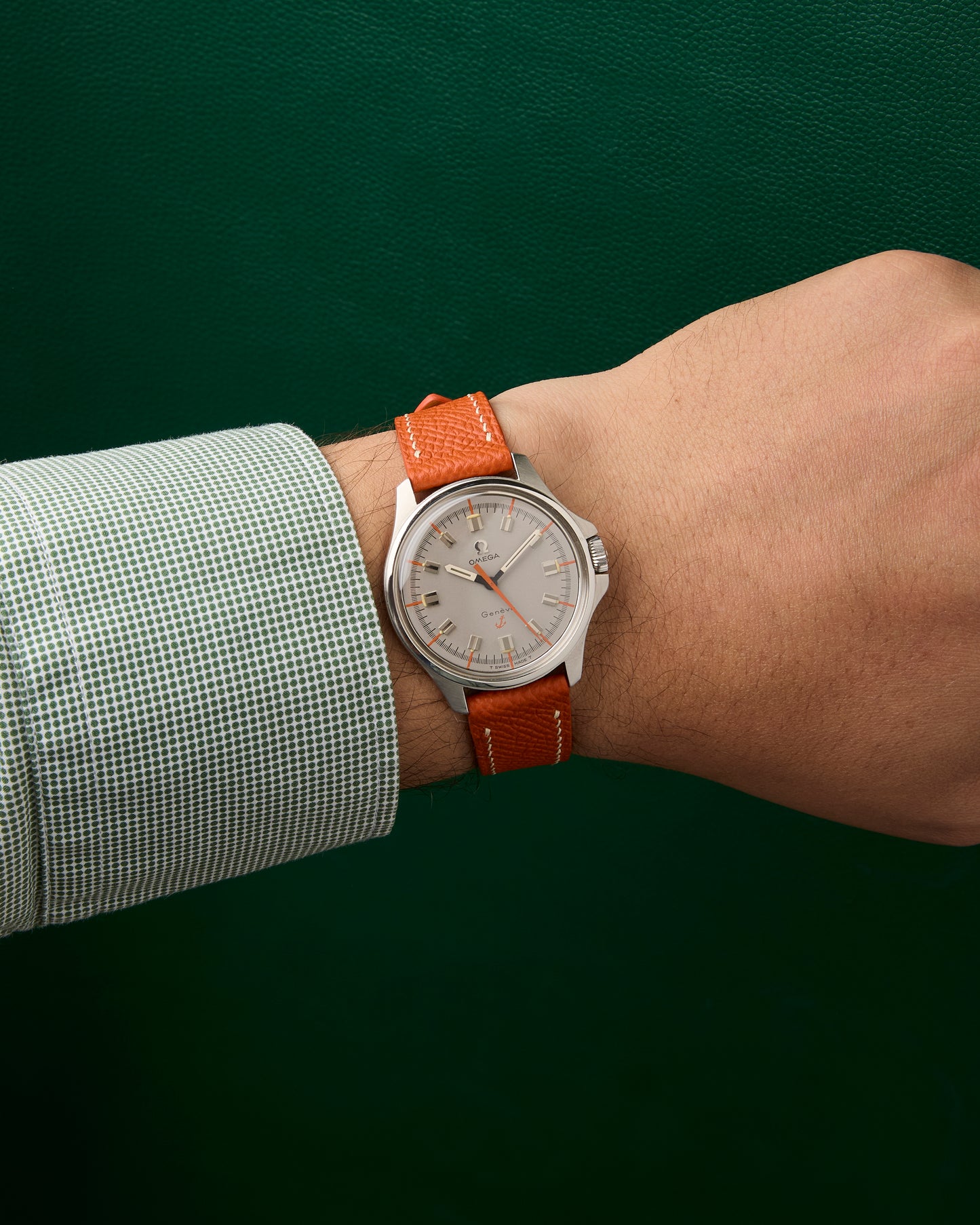 Omega Geneve Admiralty Ref. 135.015 Orange Vintage 1968