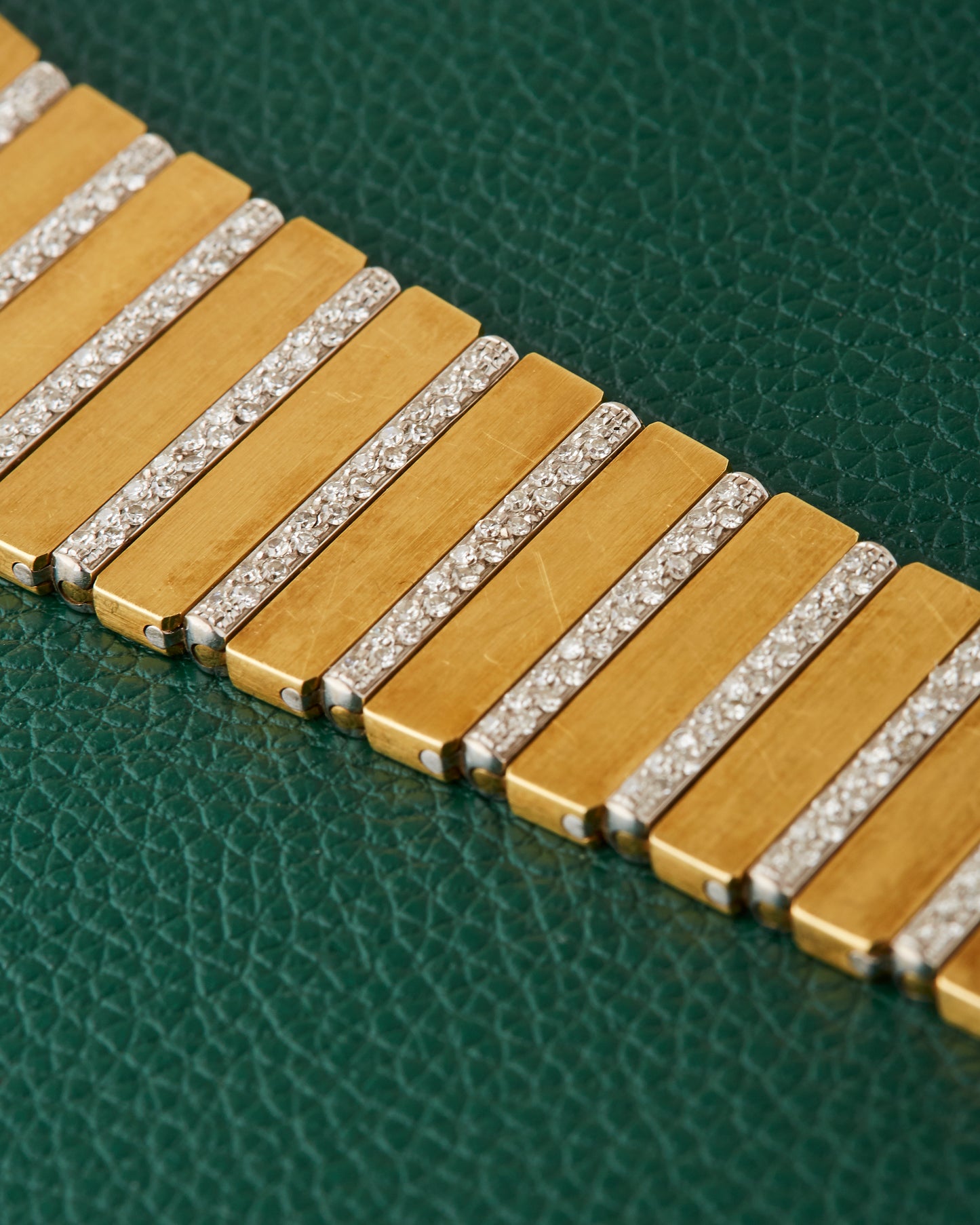 Piaget Polo 7131 C705 Square Jumbo 18k Gold Diamonds Onyx Dial