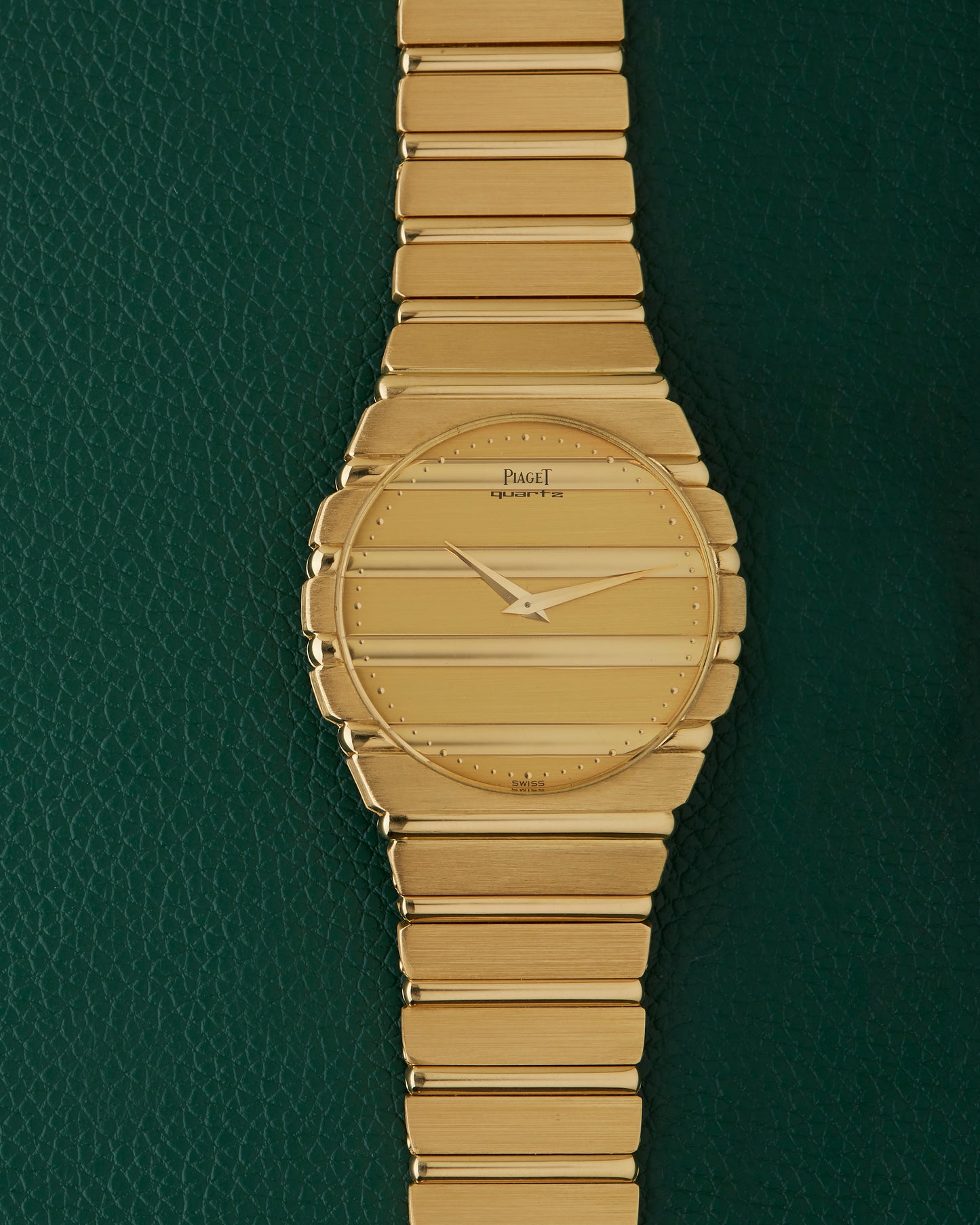 Piaget Polo 7661 C 701 Round Jumbo 18K Gold