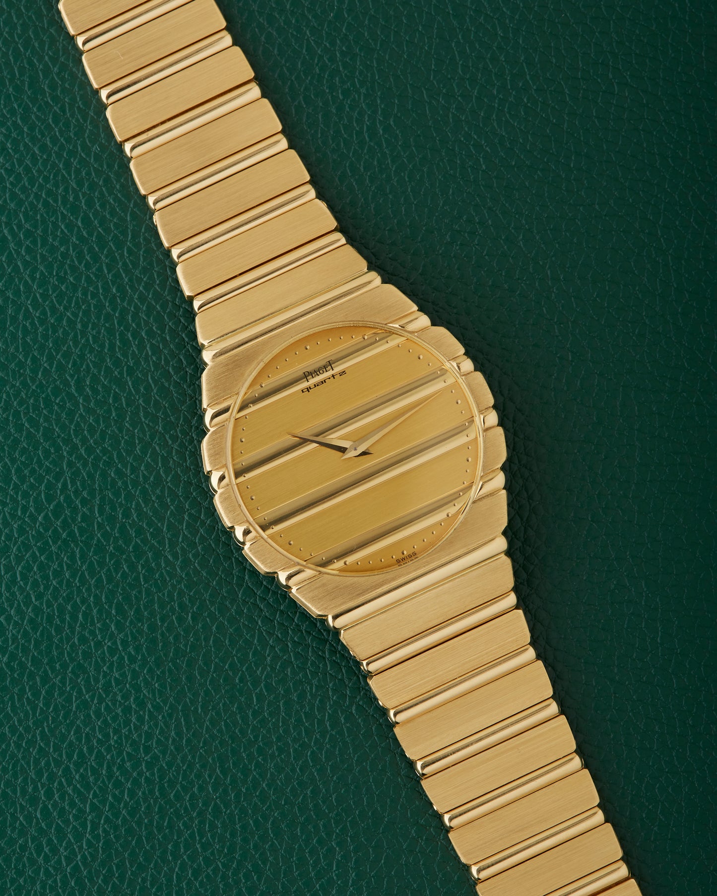 Piaget Polo 7661 C 701 Round Jumbo 18K Gold