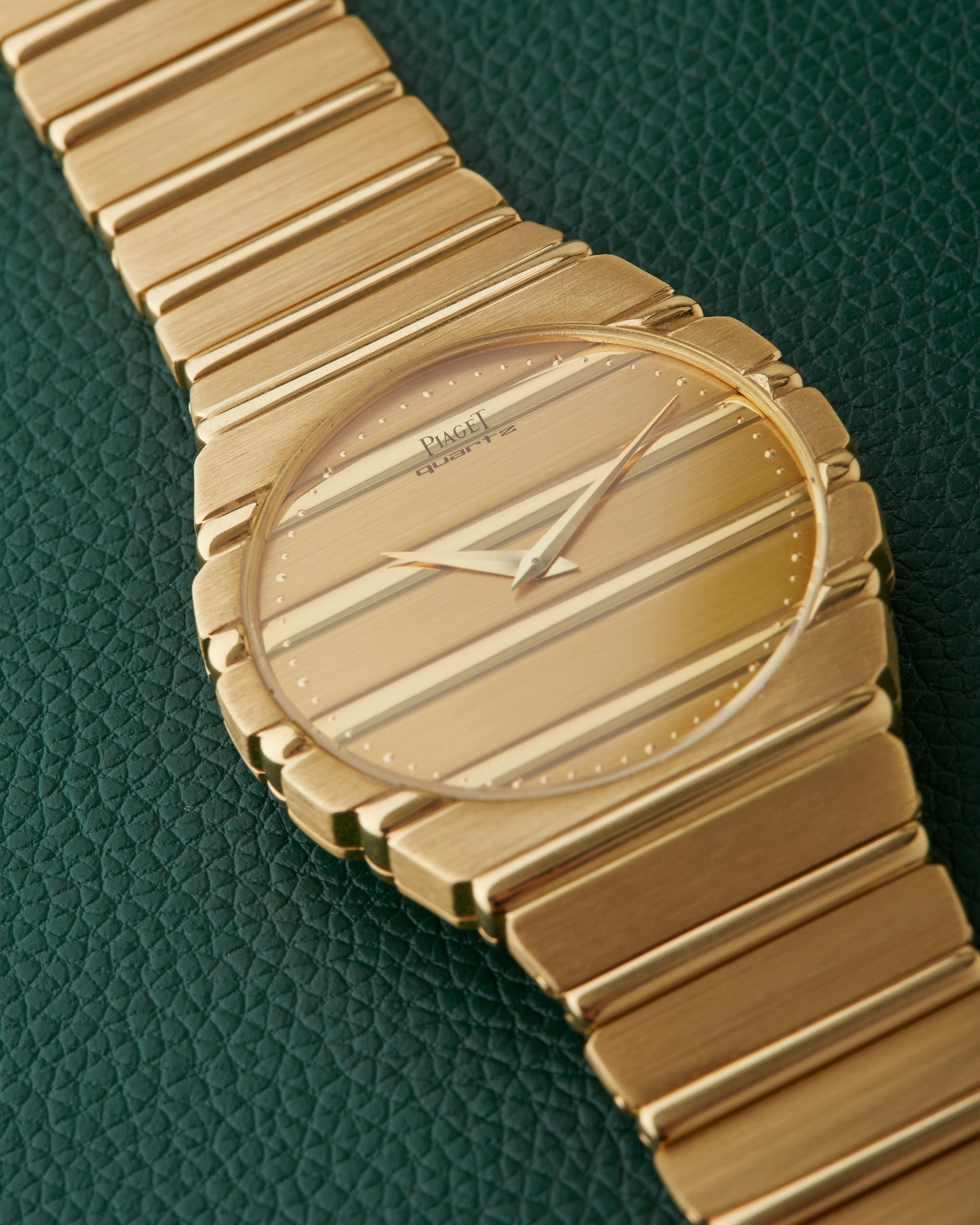 Piaget Polo 7661 C 701 Round Jumbo 18K Gold