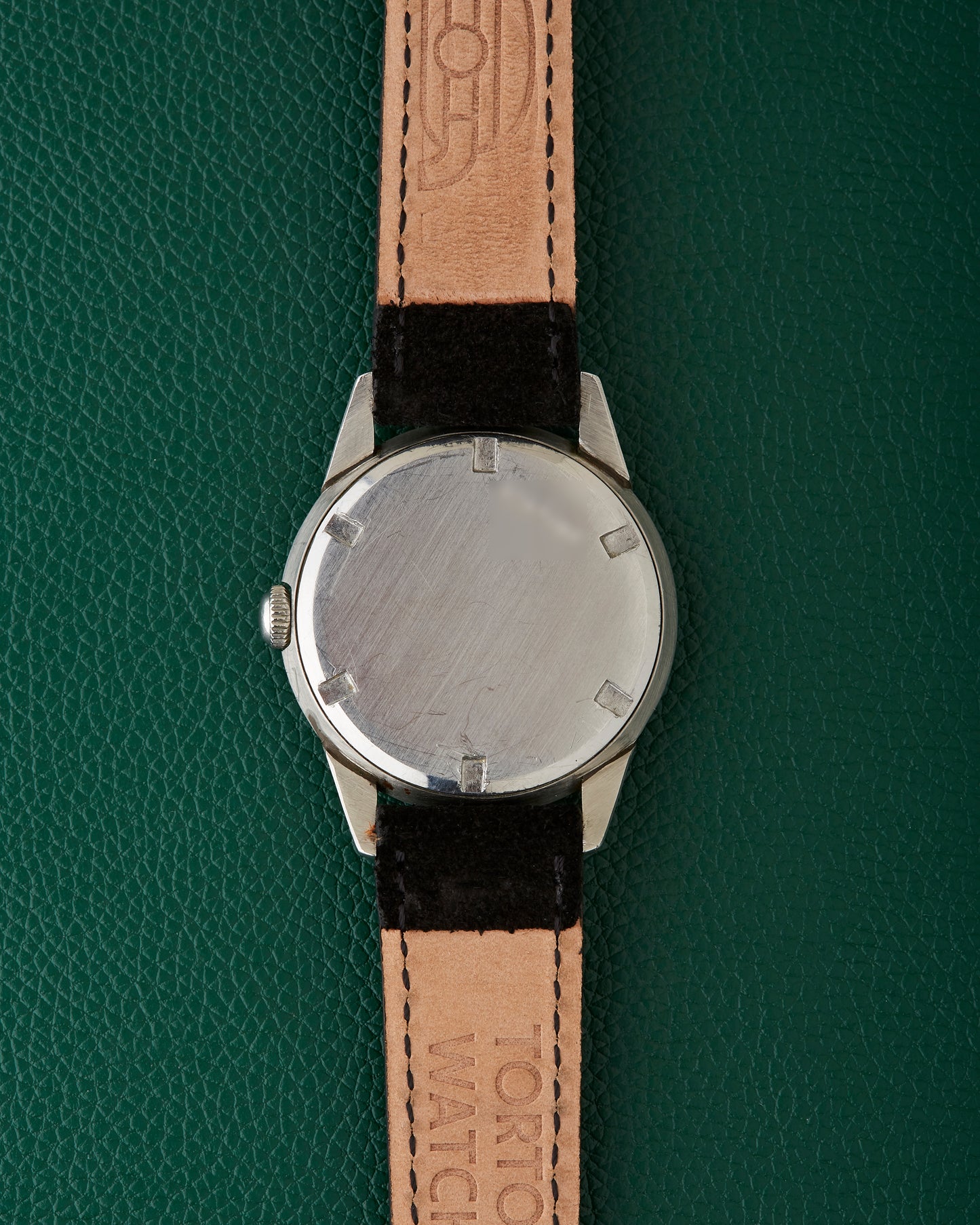 Zenith Dark Chocolate Tropical Dial 1945 Vintage Manual Winding Cal.106 P-6