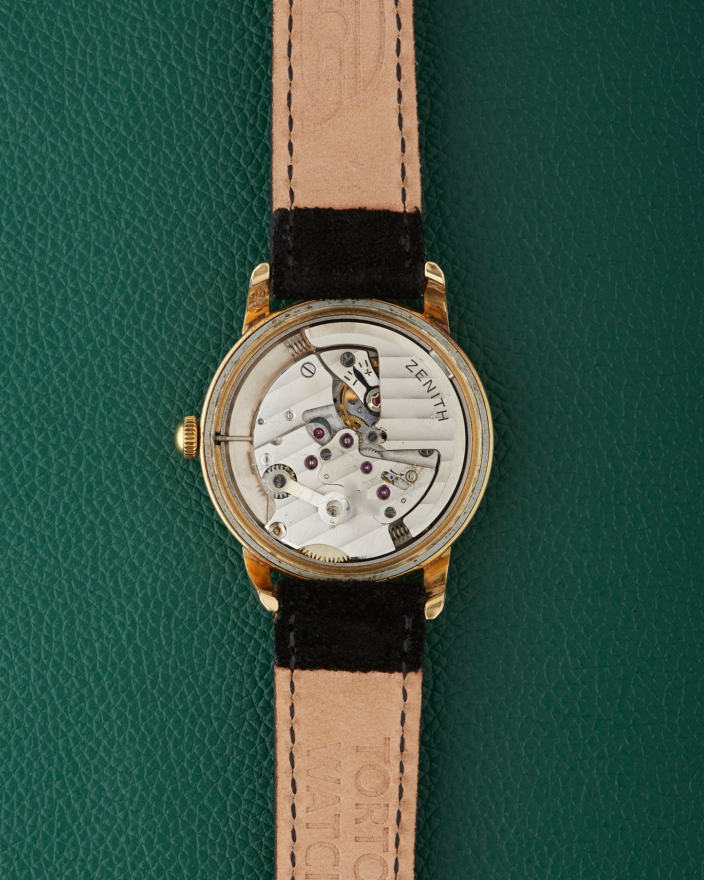 Zenith Vintage Watch Huguenin Freres Case 133.8 Bumper