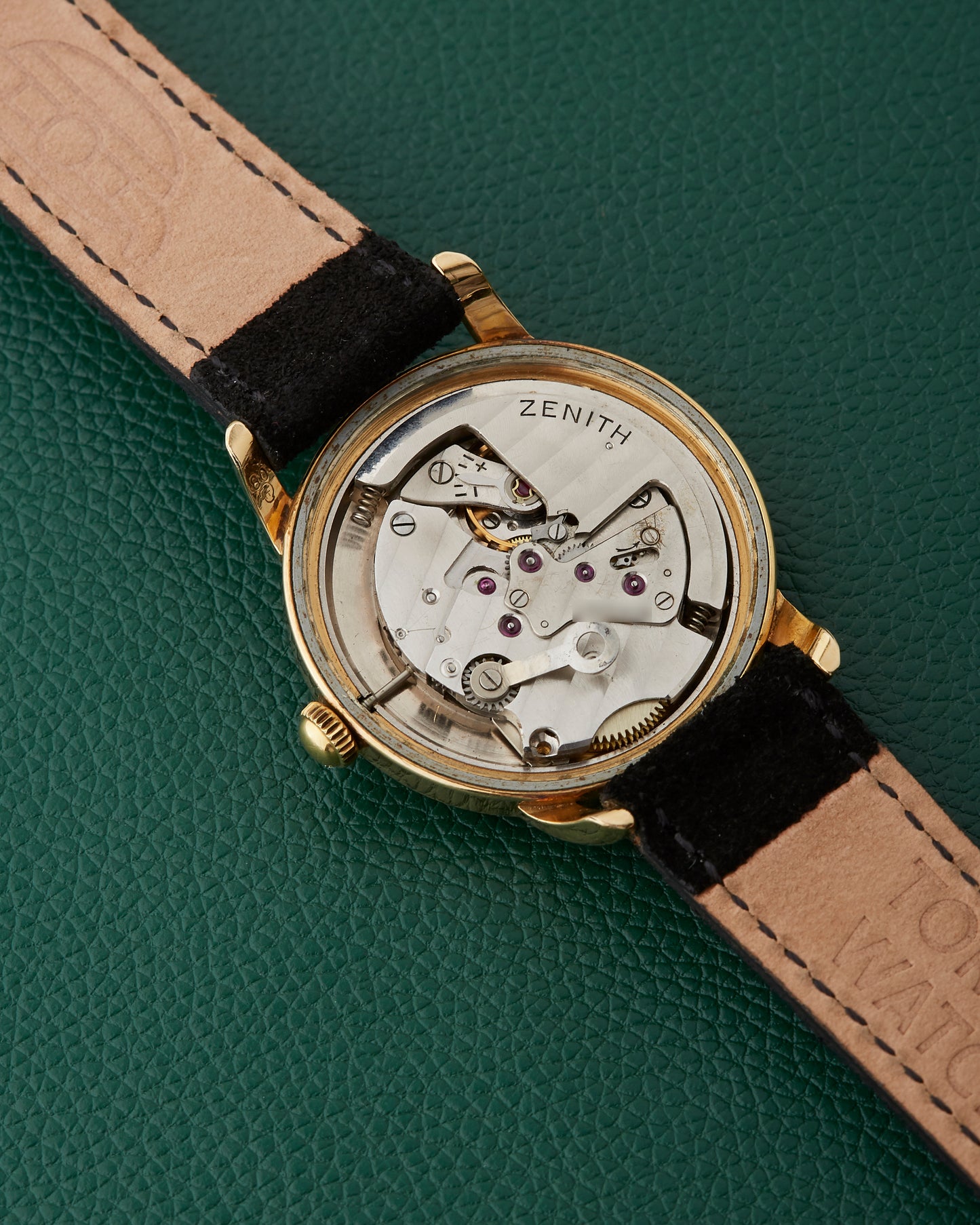 Zenith Vintage Watch Huguenin Freres Case 133.8 Bumper