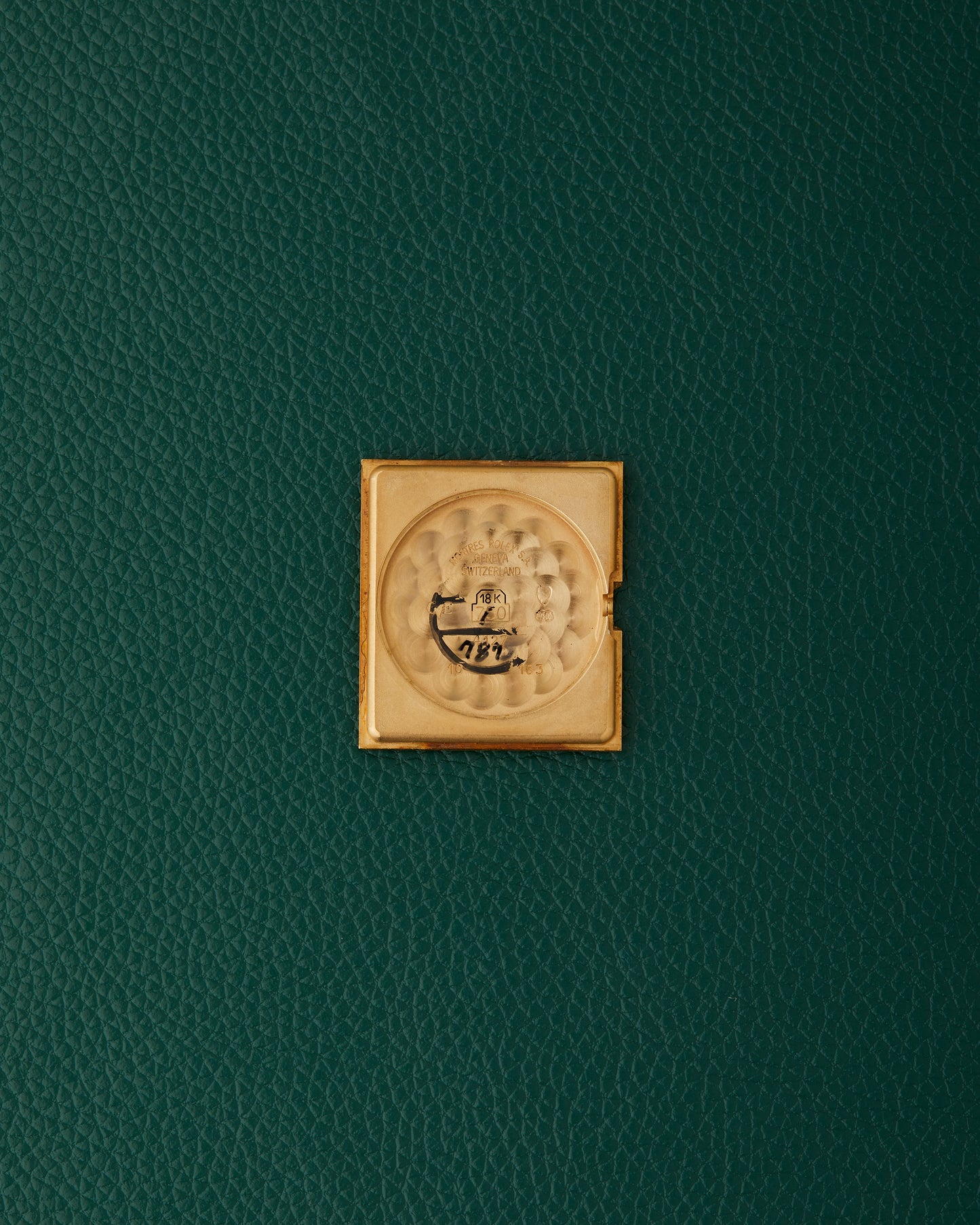 Rolex Cellini 4127 Geneve 18k Yellow Gold Rolex 750 Buckle
