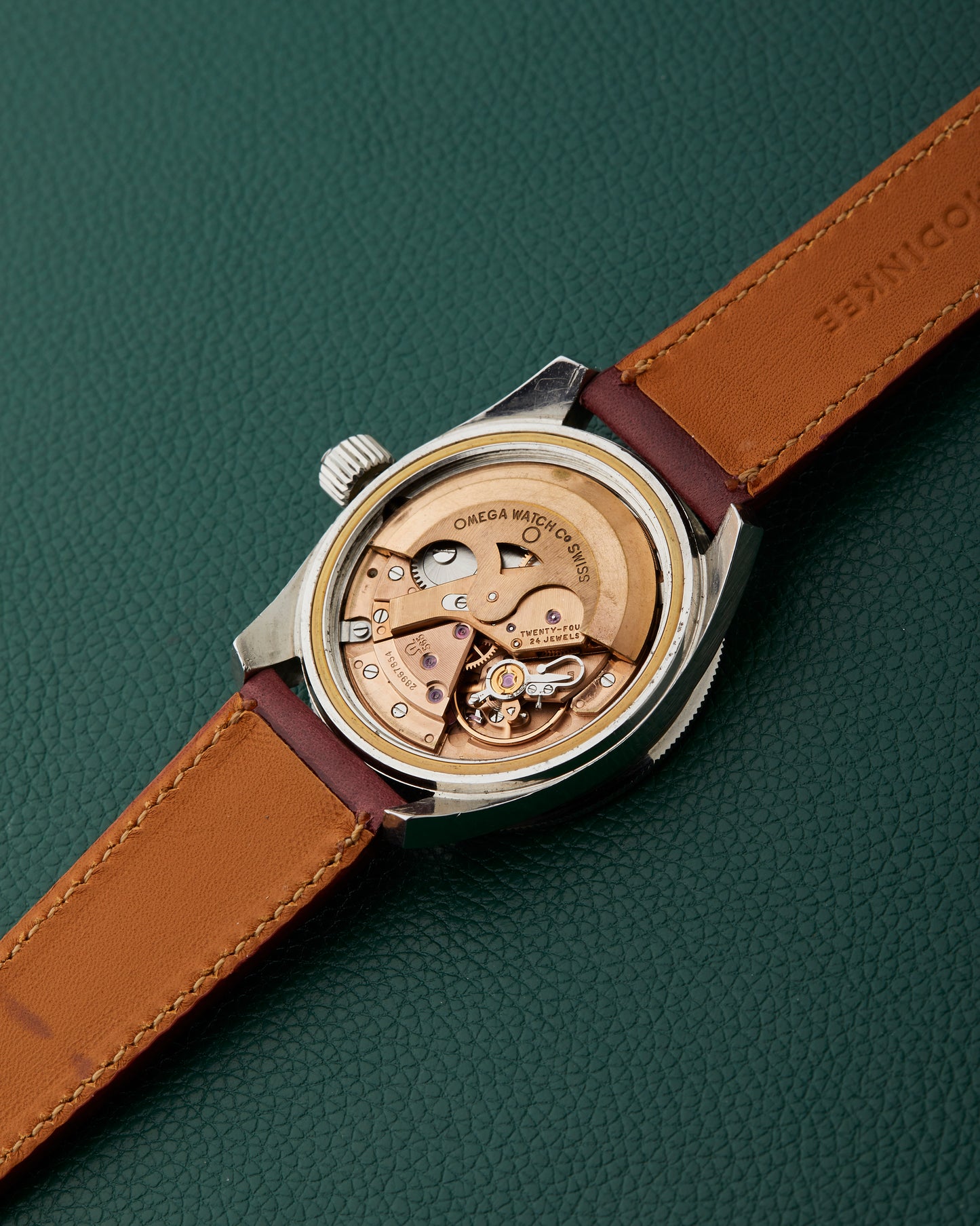 Omega Seamaster Burgundy Ref. 166.062 Big Crown