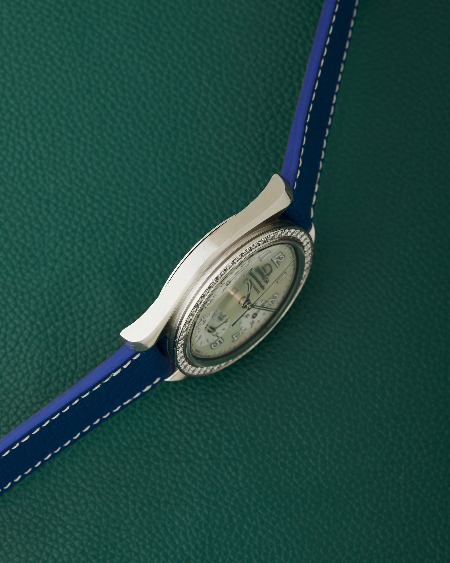Omega Speedmaster 275.0032 Mother of Pearl Dial Diamond Bezel