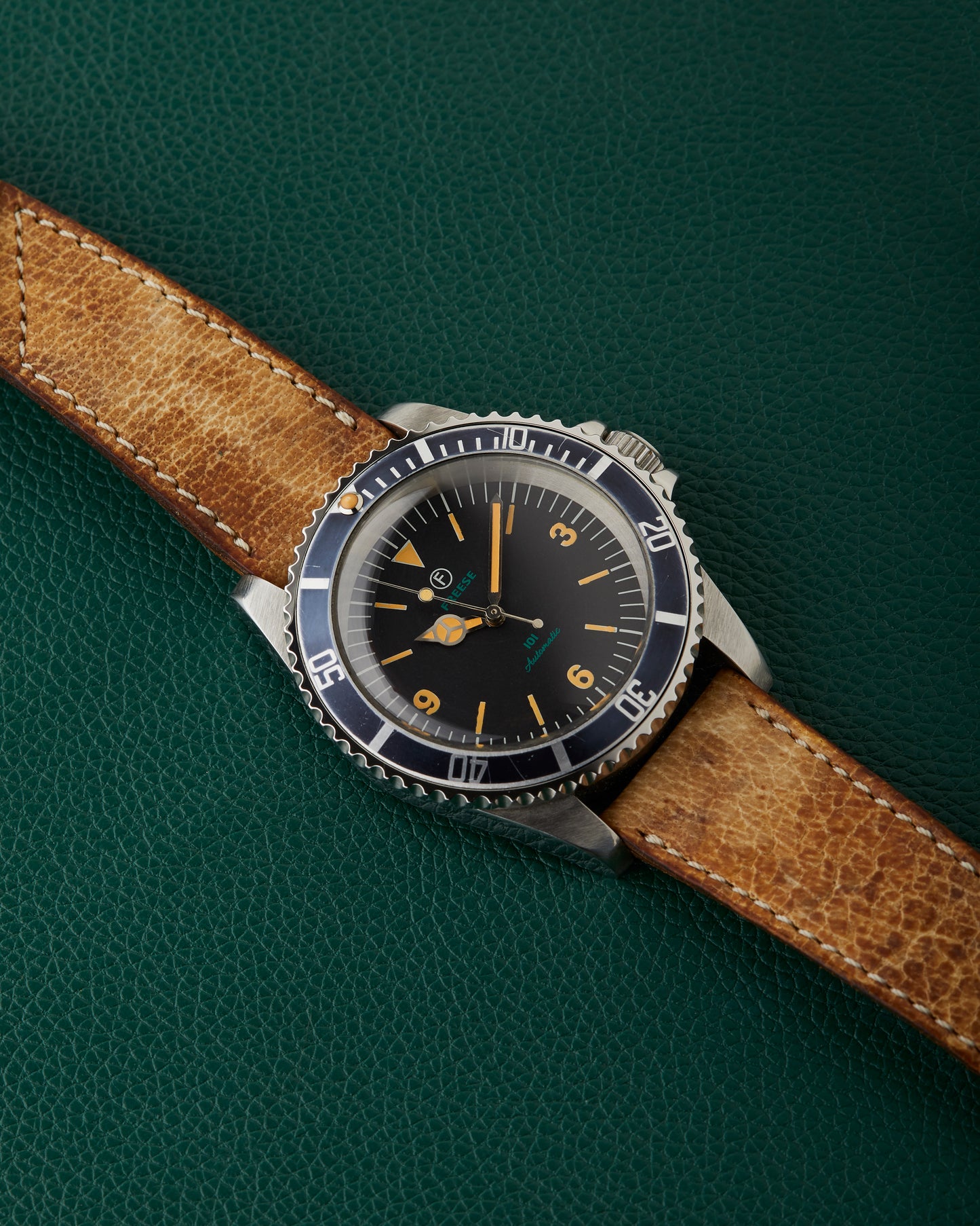 Freese 101 Explorer Dial Faded Bezel Automatic Simon Freese Watch
