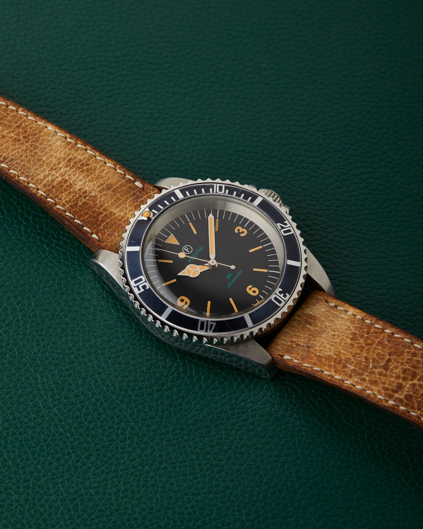 Freese 101 Explorer Dial Faded Bezel Automatic Simon Freese Watch