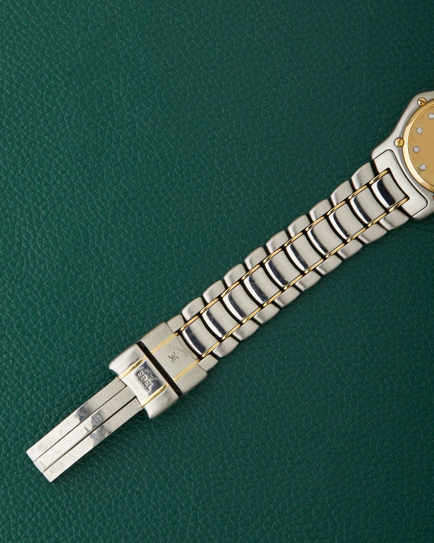 Ebel 1911 Ref. 188901 Steel & 18k Gold Diamond Markers Two Tone Watch