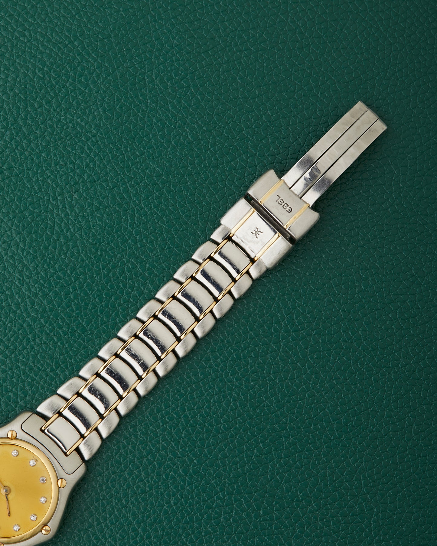 Ebel 1911 Ref. 188901 Steel & 18k Gold Diamond Markers Two Tone Watch