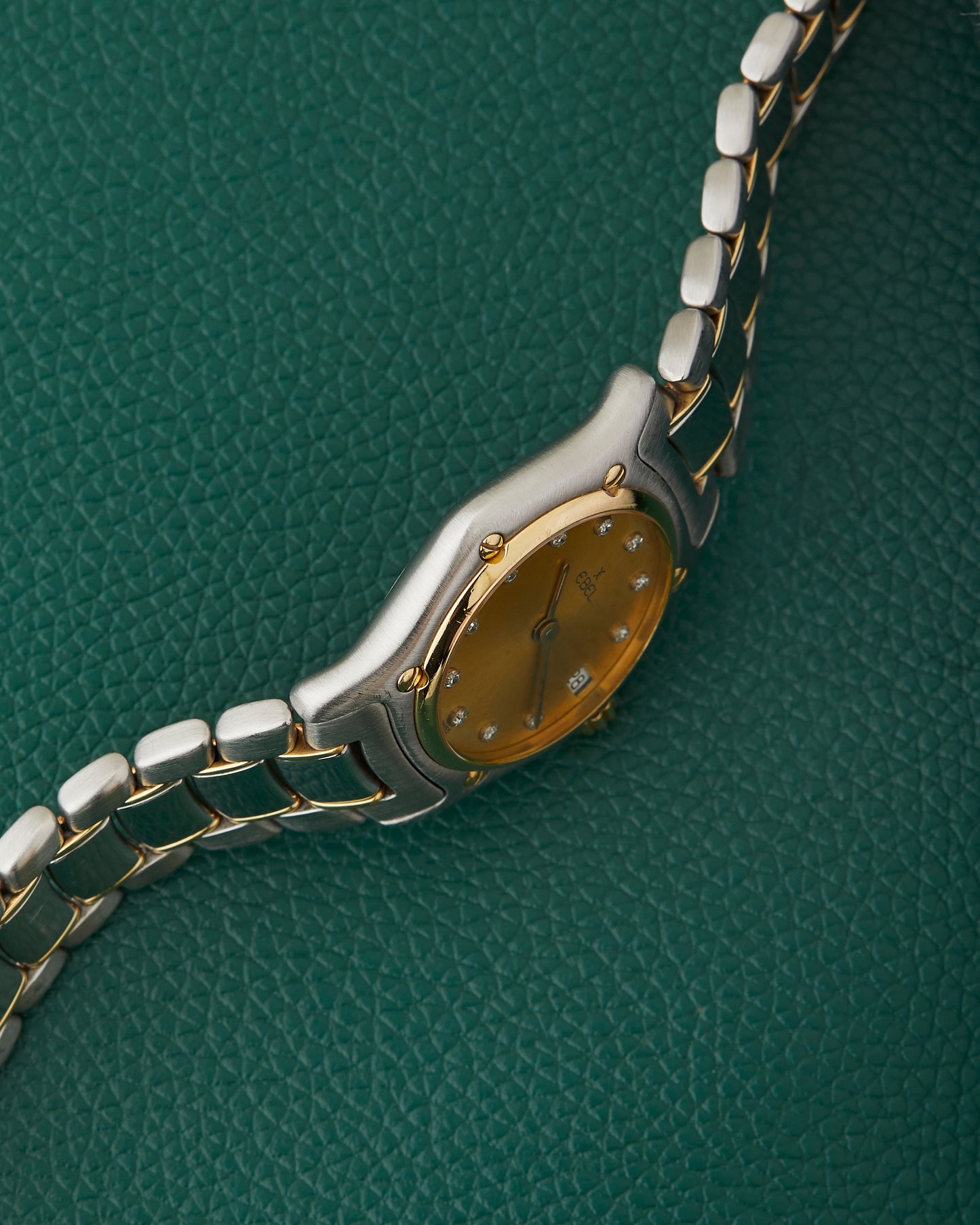 Ebel 1911 Ref. 188901 Steel & 18k Gold Diamond Markers Two Tone Watch