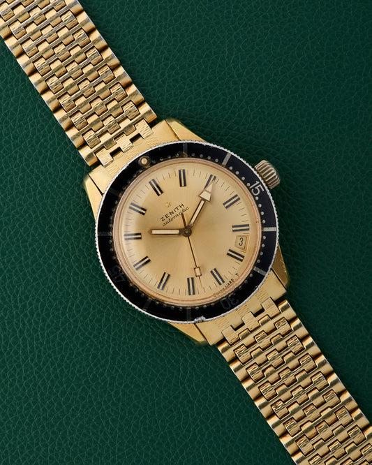 Zenith Ref. P3632 Automatic Diver Vintage Zenith Bracelet