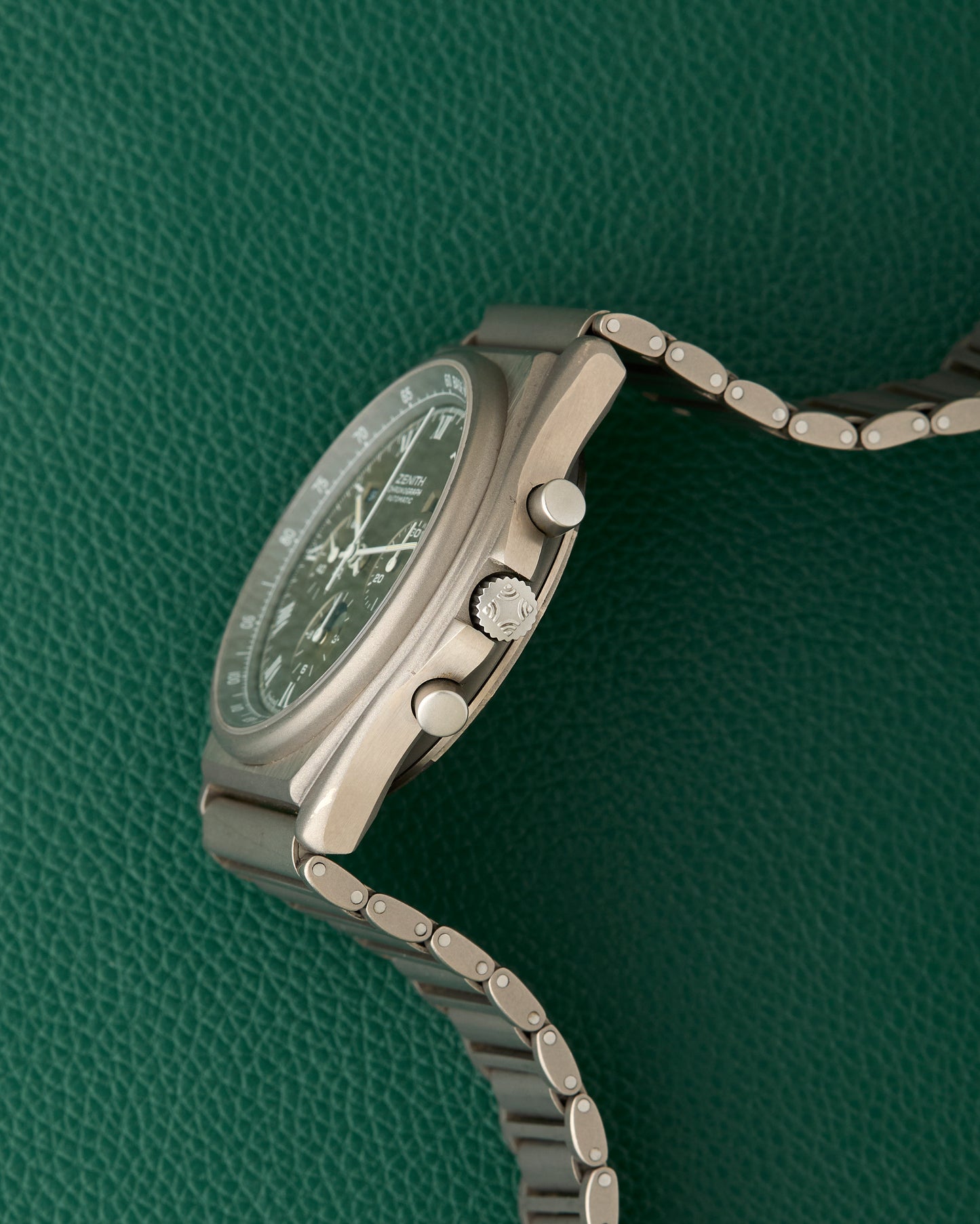Zenith Port Royal Titanium 95.0105.418 Grey Dial Neo-Vintage Moonphase
