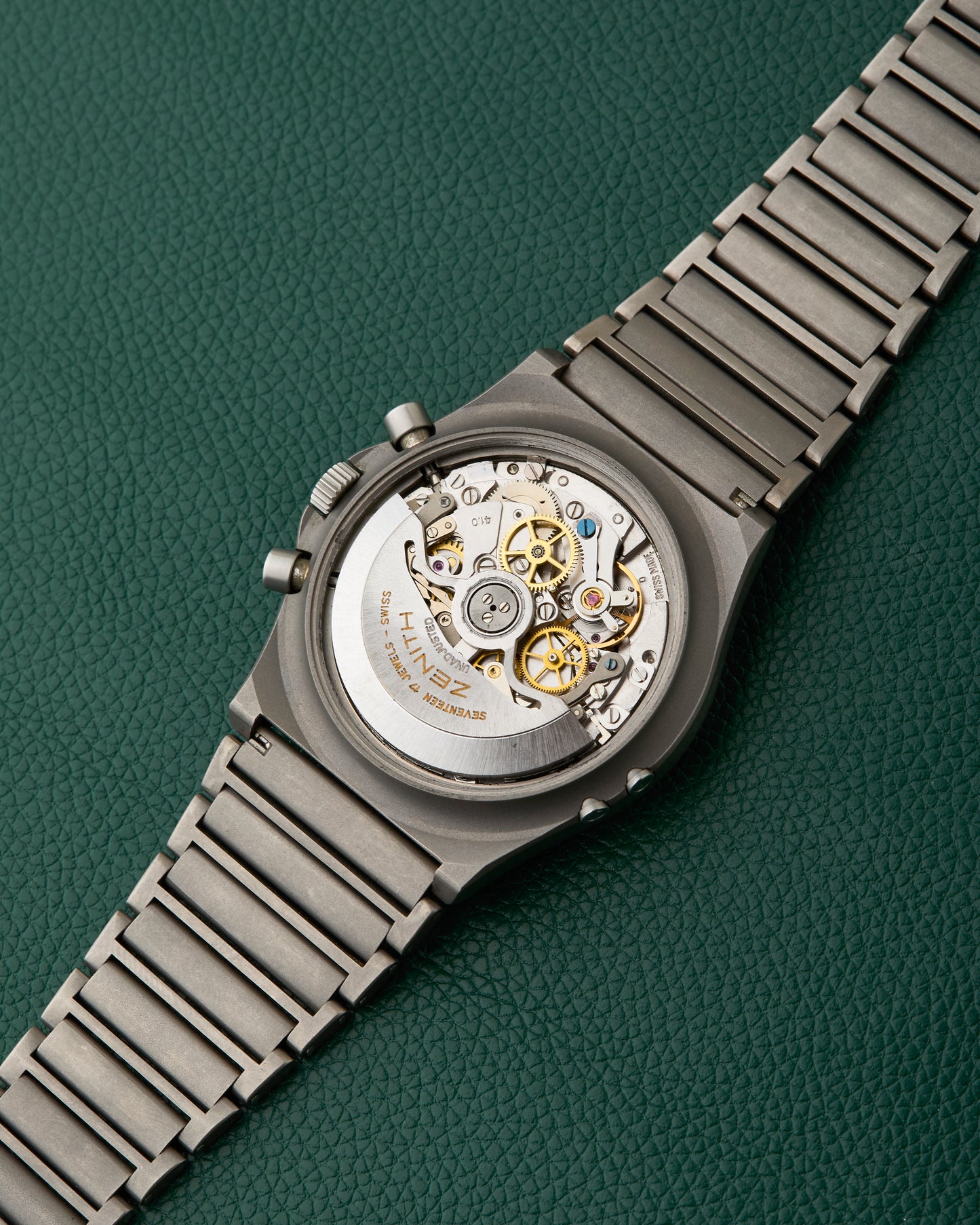 Zenith Port Royal Titanium 95.0105.418 Grey Dial Neo-Vintage Moonphase
