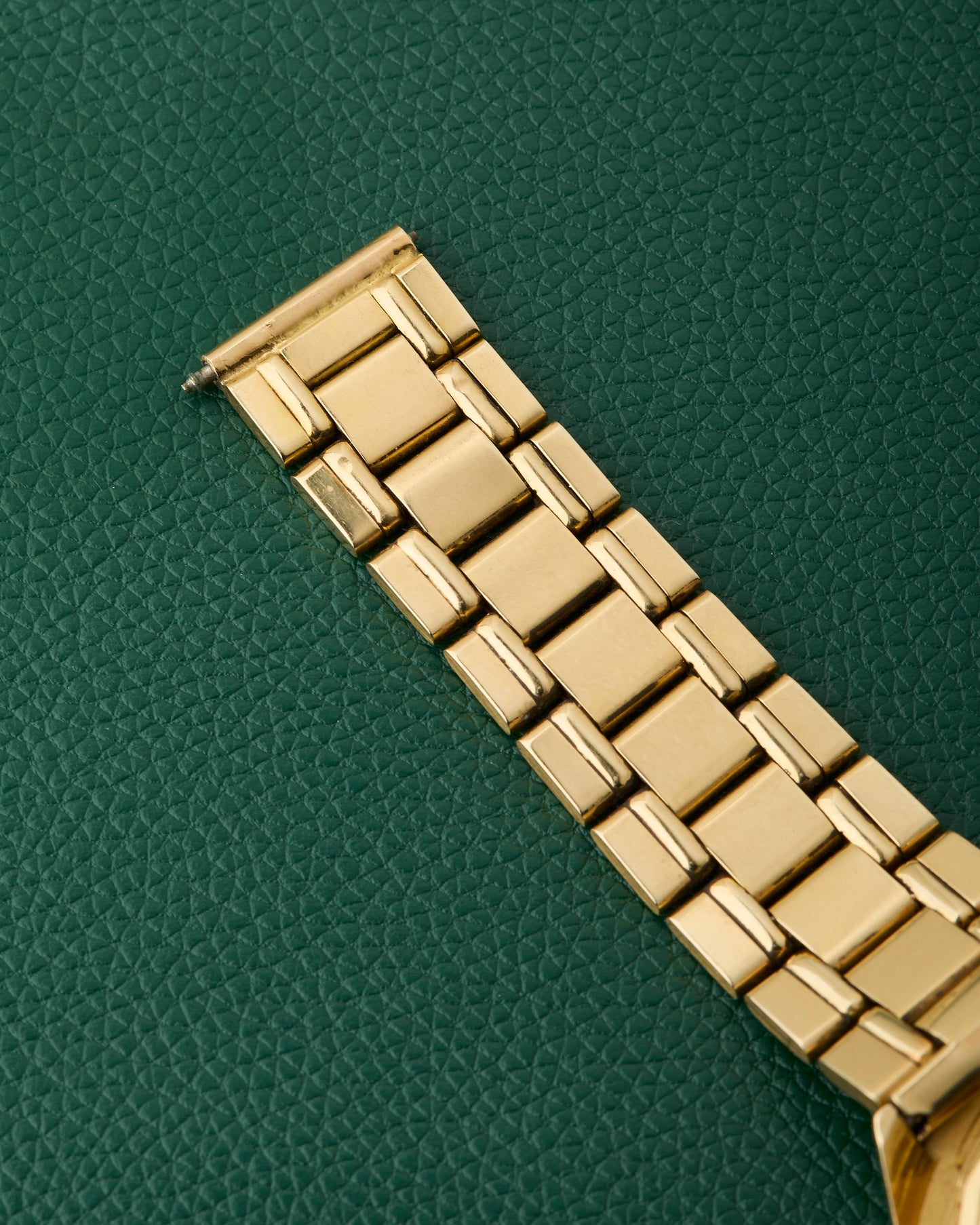 Zenith Defy de Luxe 18k Yellow Gold Octagon 18K Chiclets Bracelet 1971