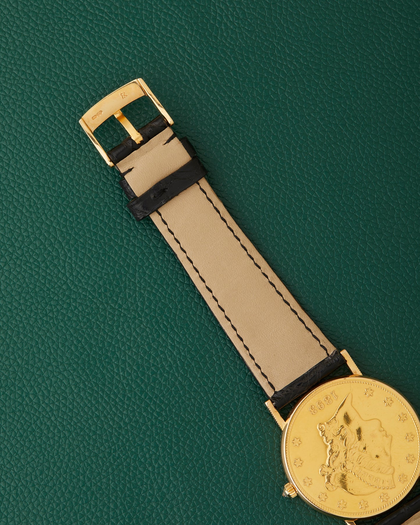 Corum $20 Coin Watch USA Twenty Dollars 18k Gold Automatic