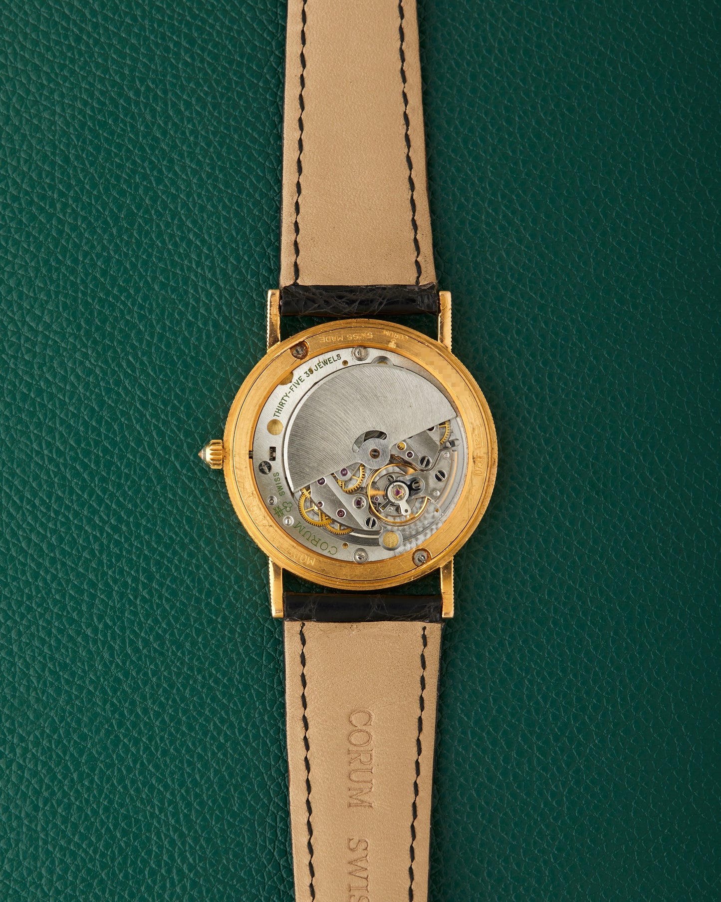 Corum $20 Coin Watch USA Twenty Dollars 18k Gold Automatic