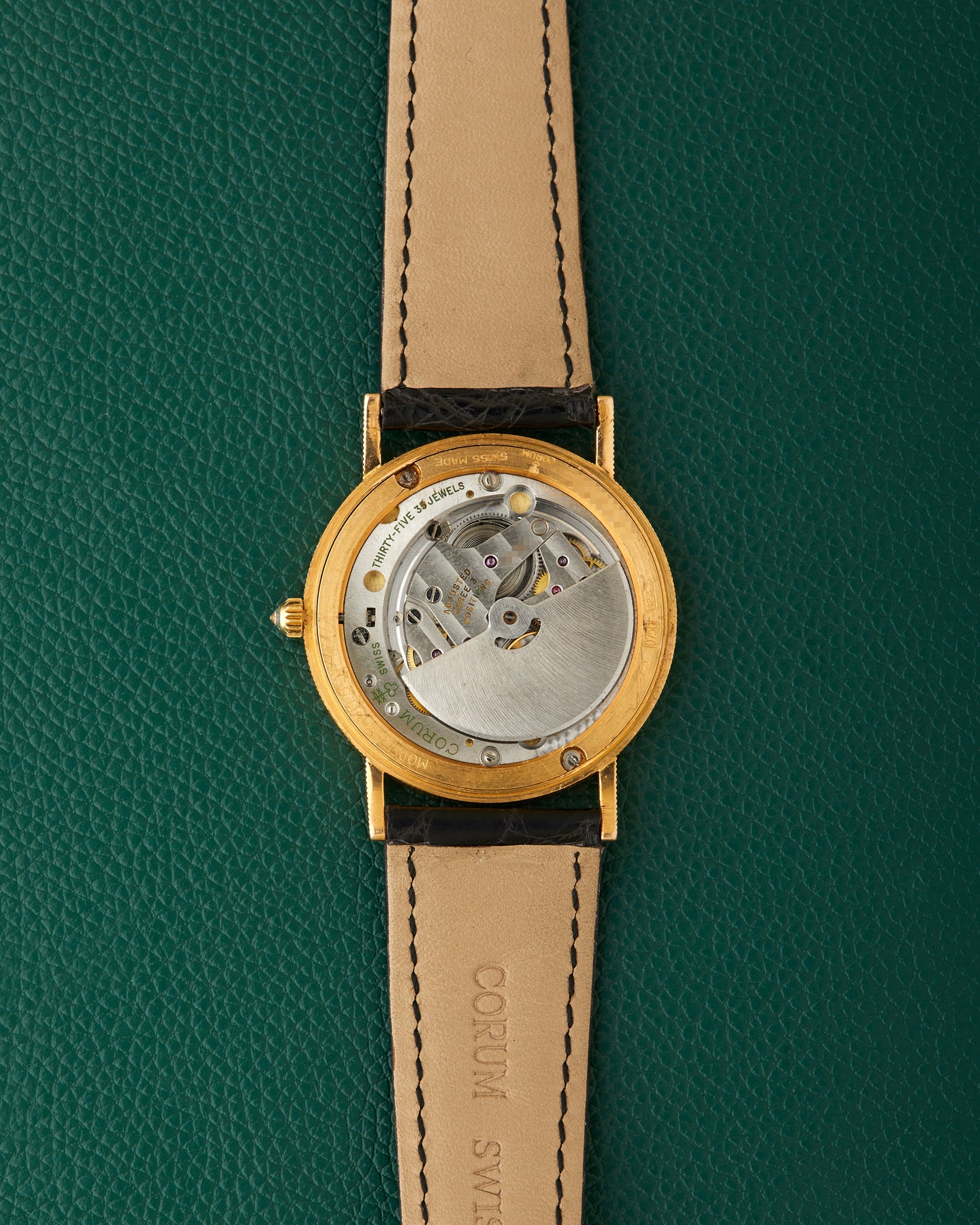 Corum $20 Coin Watch USA Twenty Dollars 18k Gold Automatic