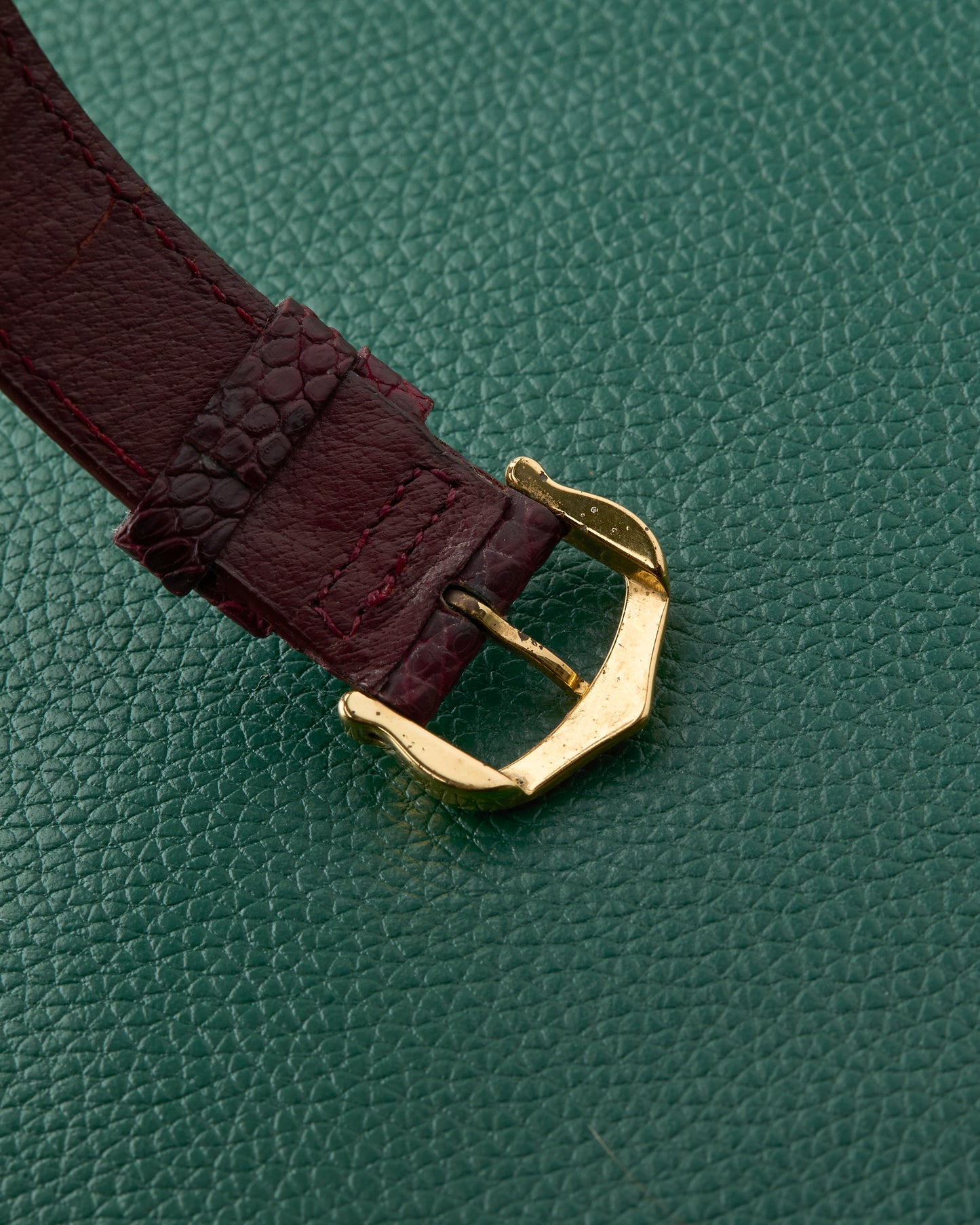 Cartier Tank Must de Cartier Rouge Burgundy Dial Manual Wind
