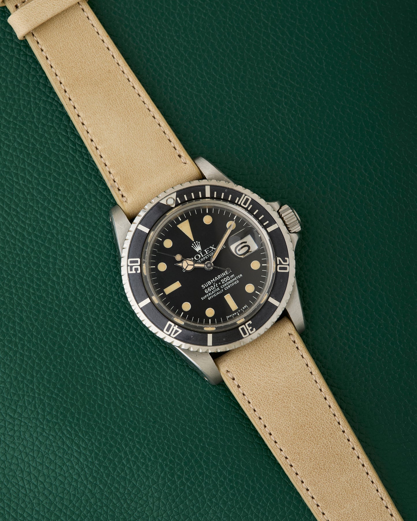 Rolex 1680 Submariner Date Diver Watch Vintage 1975