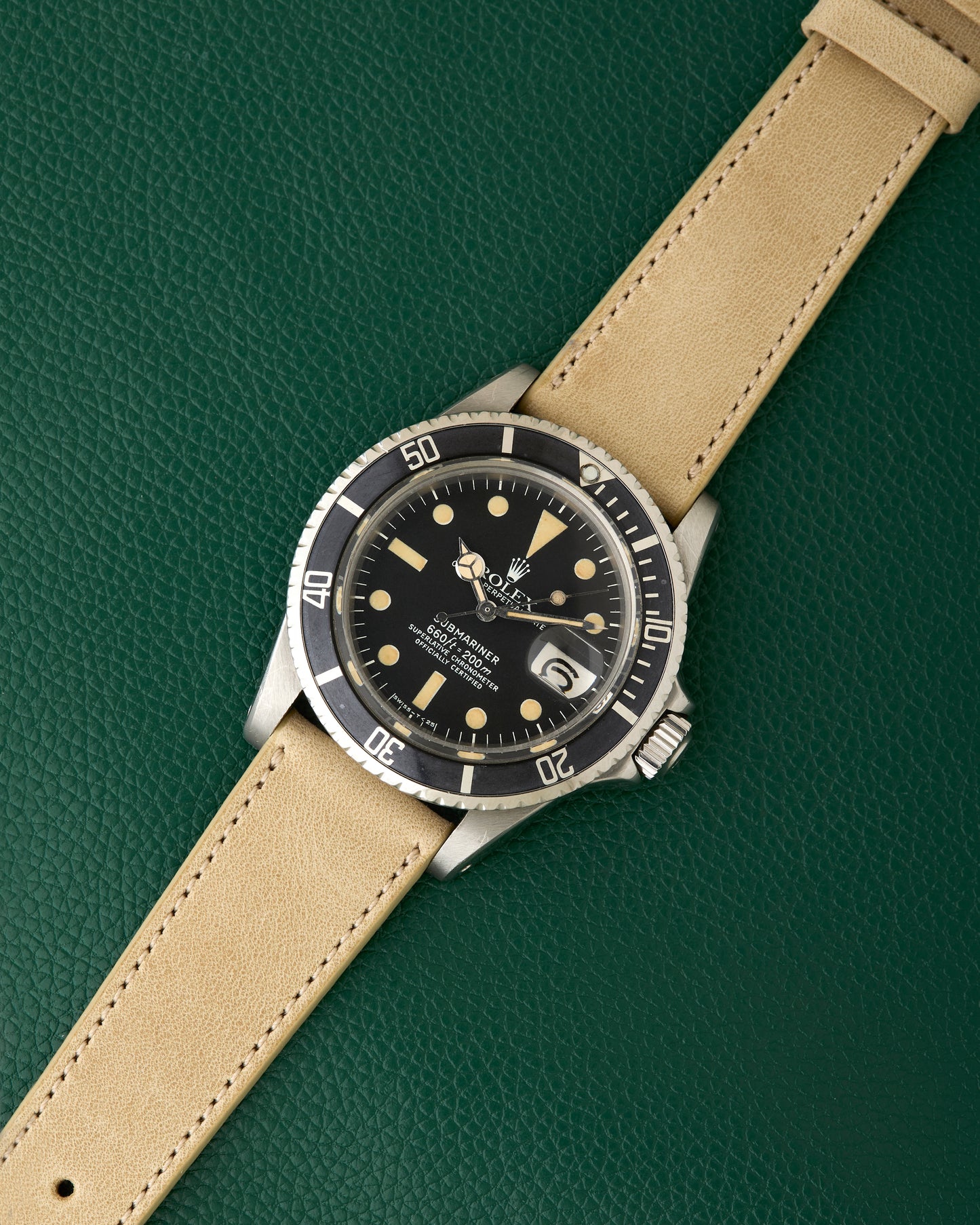 Rolex 1680 Submariner Date Diver Watch Vintage 1975