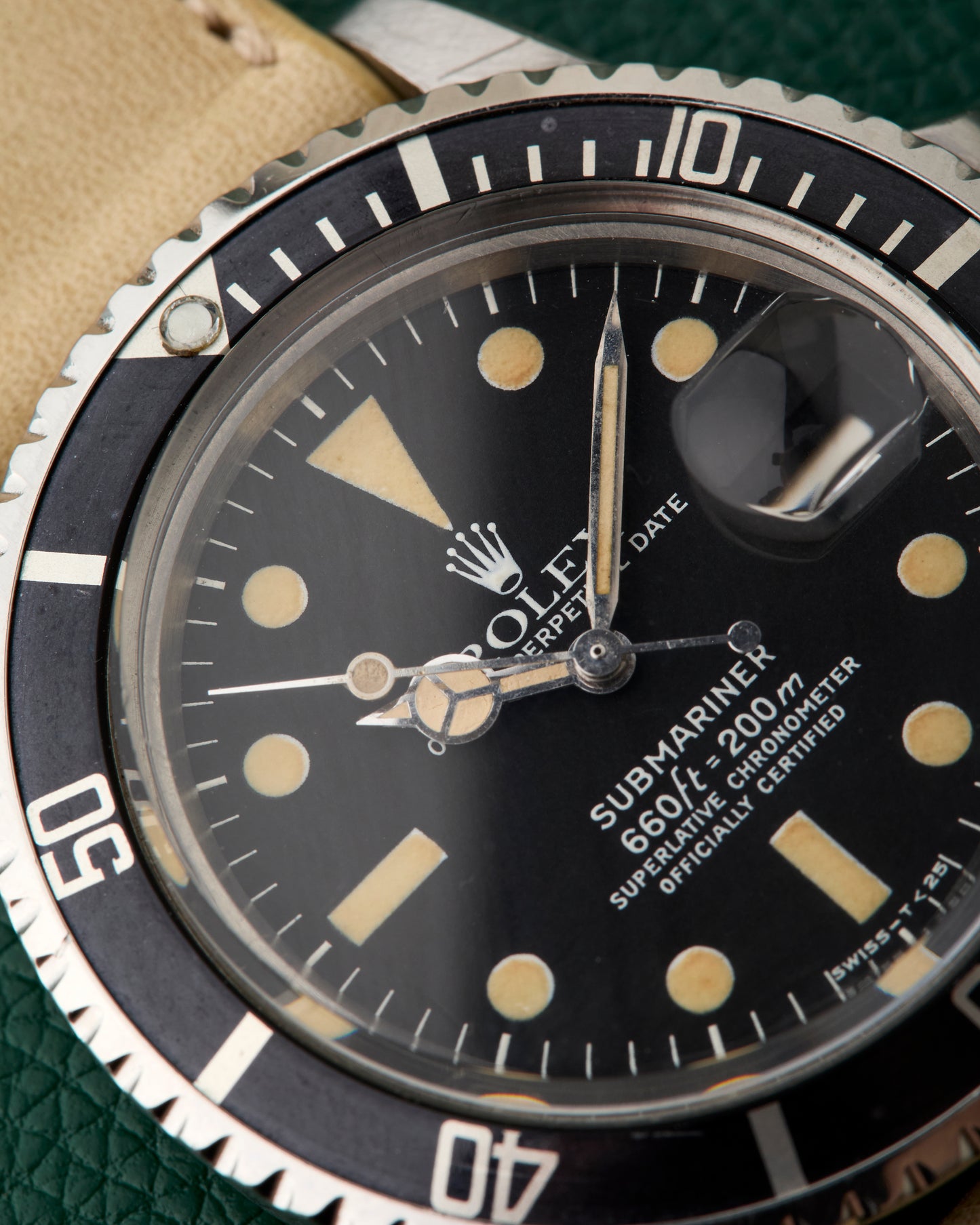 Rolex 1680 Submariner Date Diver Watch Vintage 1975