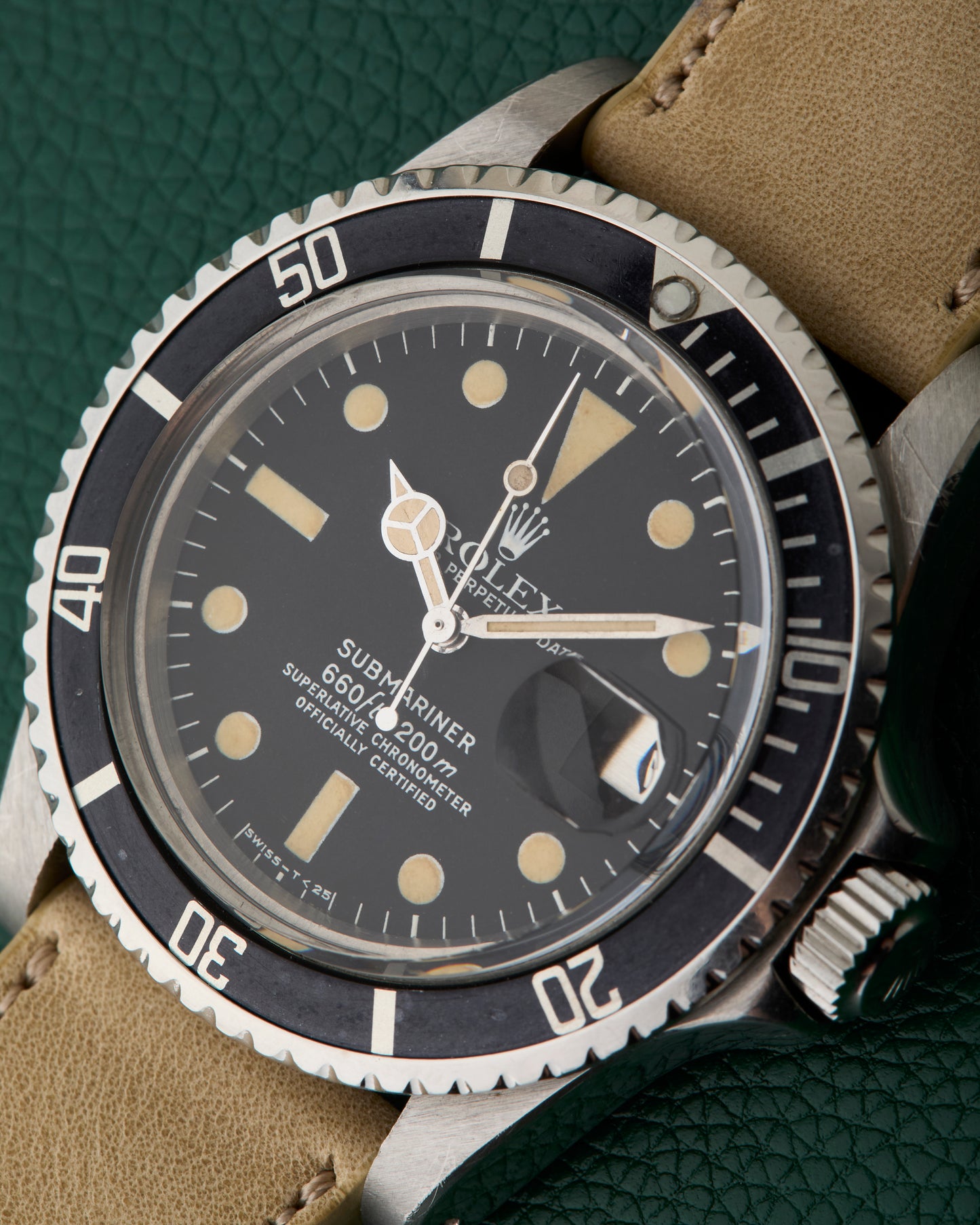 Rolex 1680 Submariner Date Diver Watch Vintage 1975