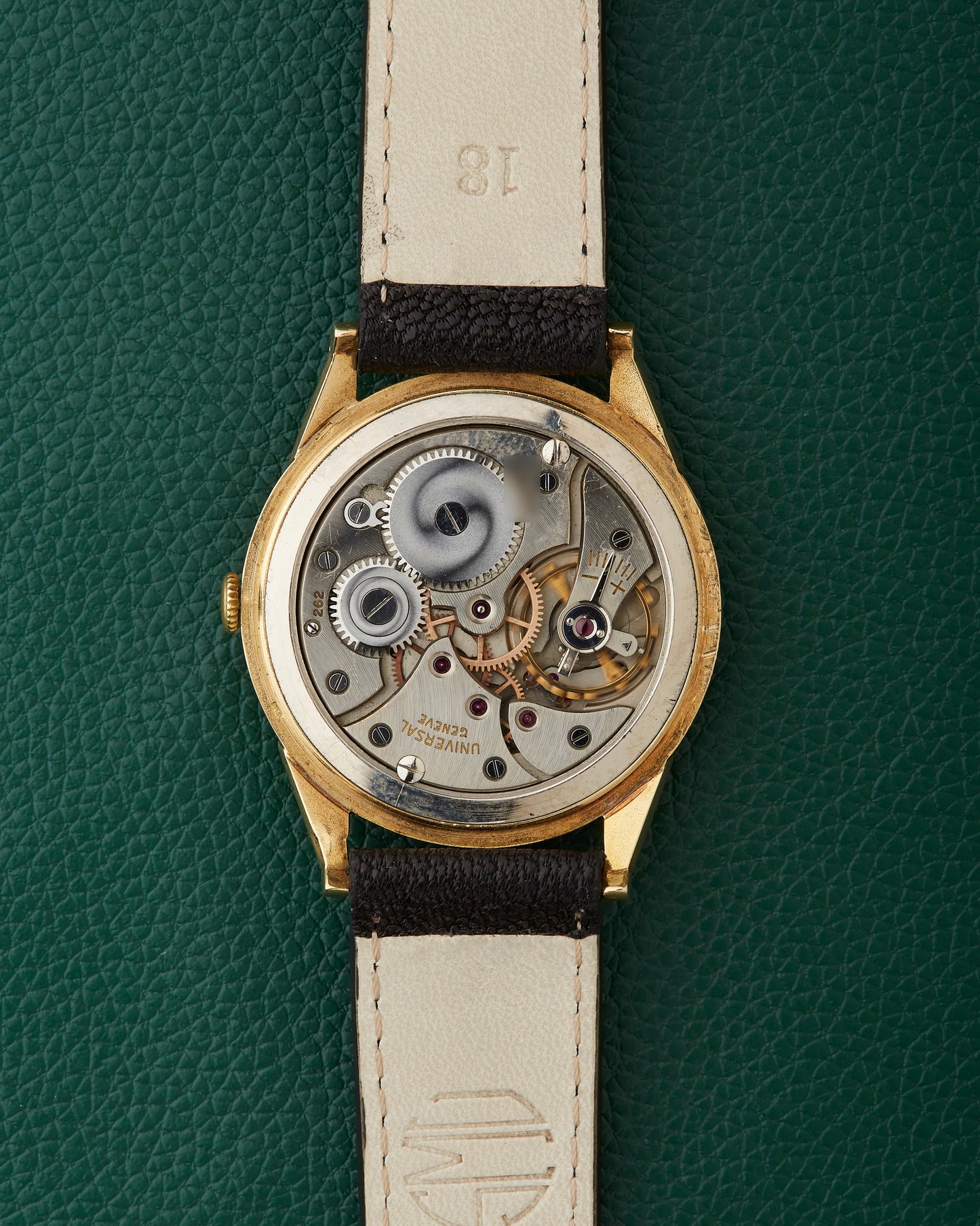 Universal Geneve Small Seconds Ref. 11244 HJ Henri Jeanneret 18K Gold