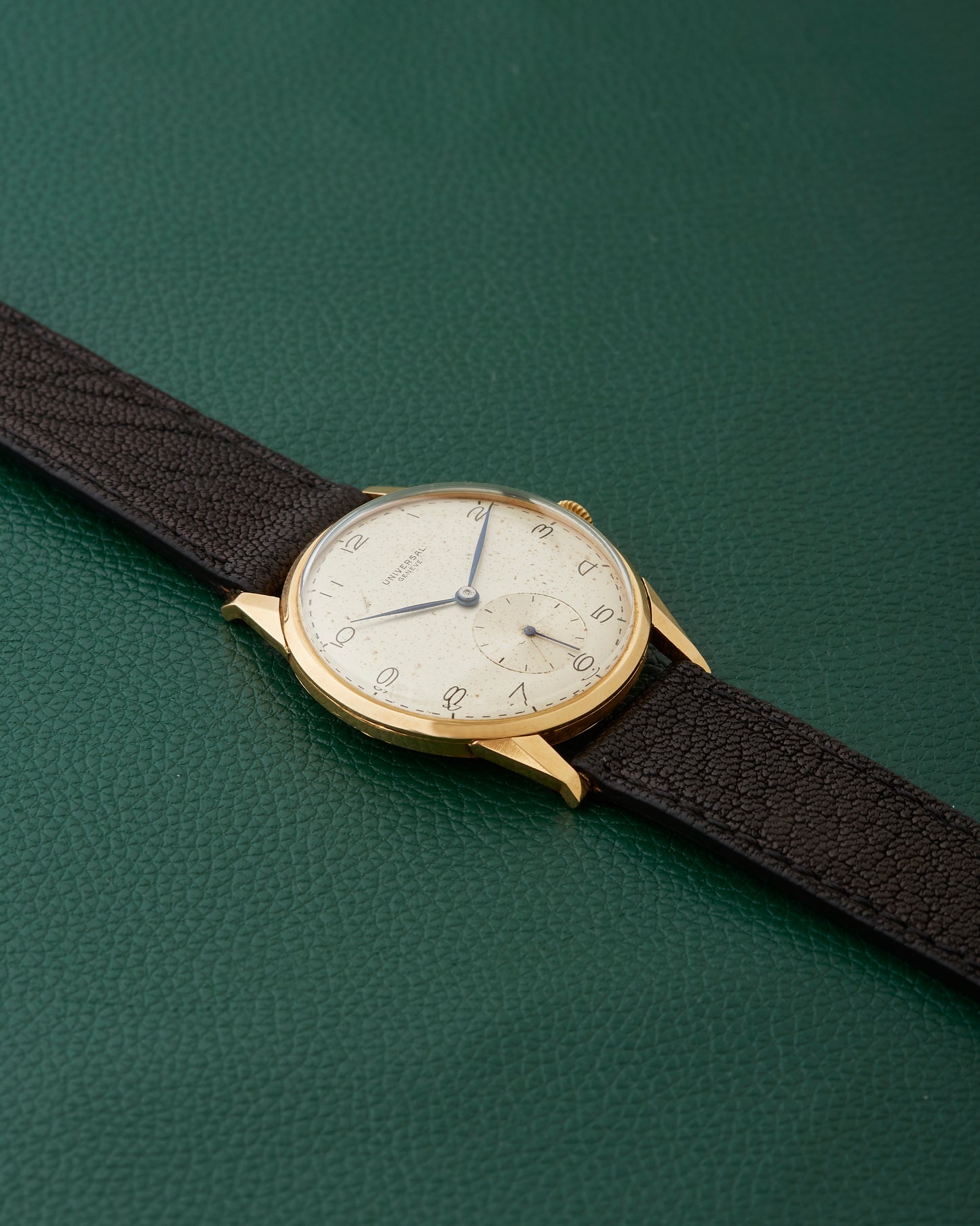 Universal Geneve Small Seconds Ref. 11244 HJ Henri Jeanneret 18K Gold