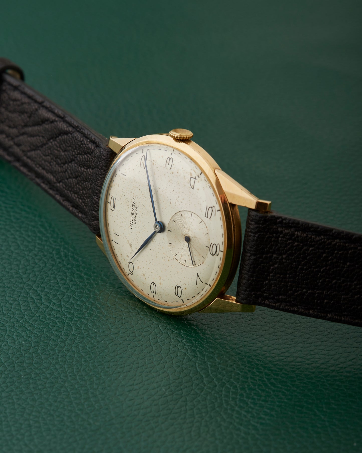 Universal Geneve Small Seconds Ref. 11244 HJ Henri Jeanneret 18K Gold