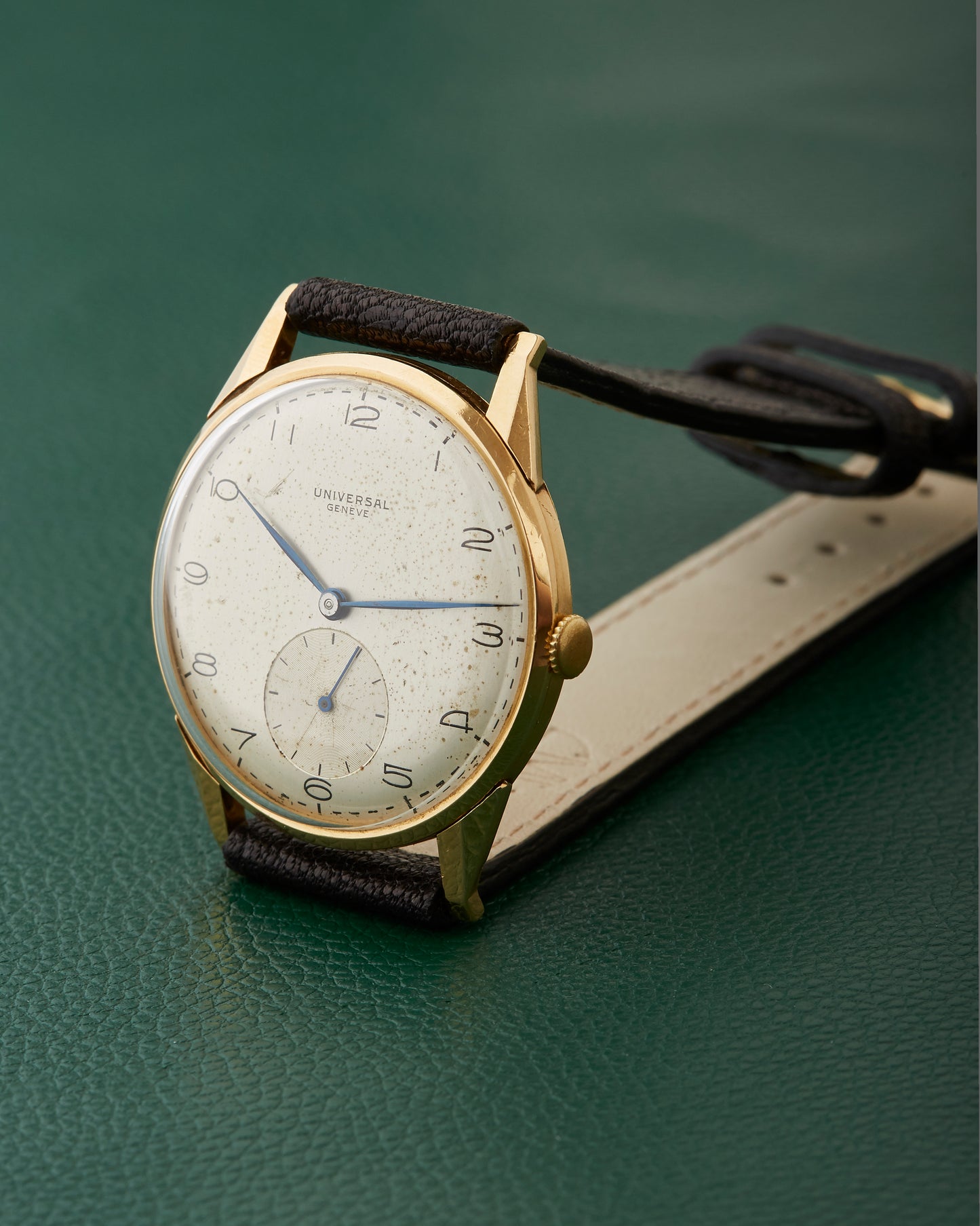 Universal Geneve Small Seconds Ref. 11244 HJ Henri Jeanneret 18K Gold