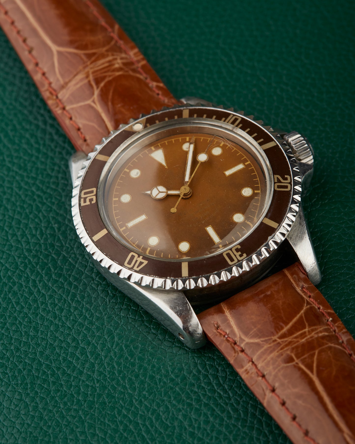 Tudor Submariner 7928 PCG Oyster Prince Ghost Tropical Caramel 1960
