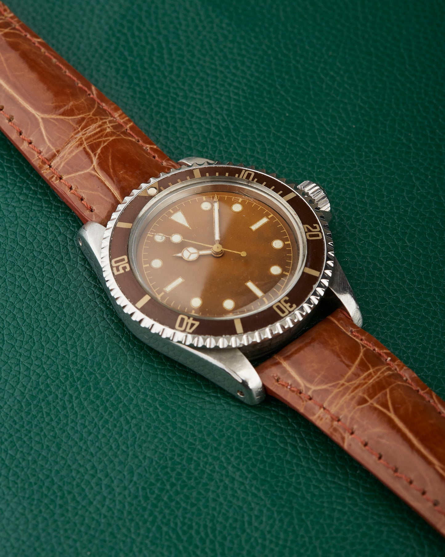 Tudor Submariner 7928 PCG Oyster Prince Ghost Tropical Caramel 1960