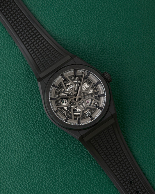 Zenith Defy Classic Black Ceramic Ref. 49.9000.670/77.r782 Box Full Set 2025