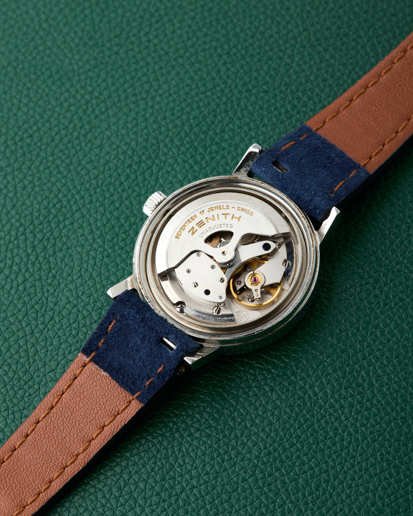Zenith Surf Ref. 01.1281.380 Vintage 1970s Automatic Blue Dial