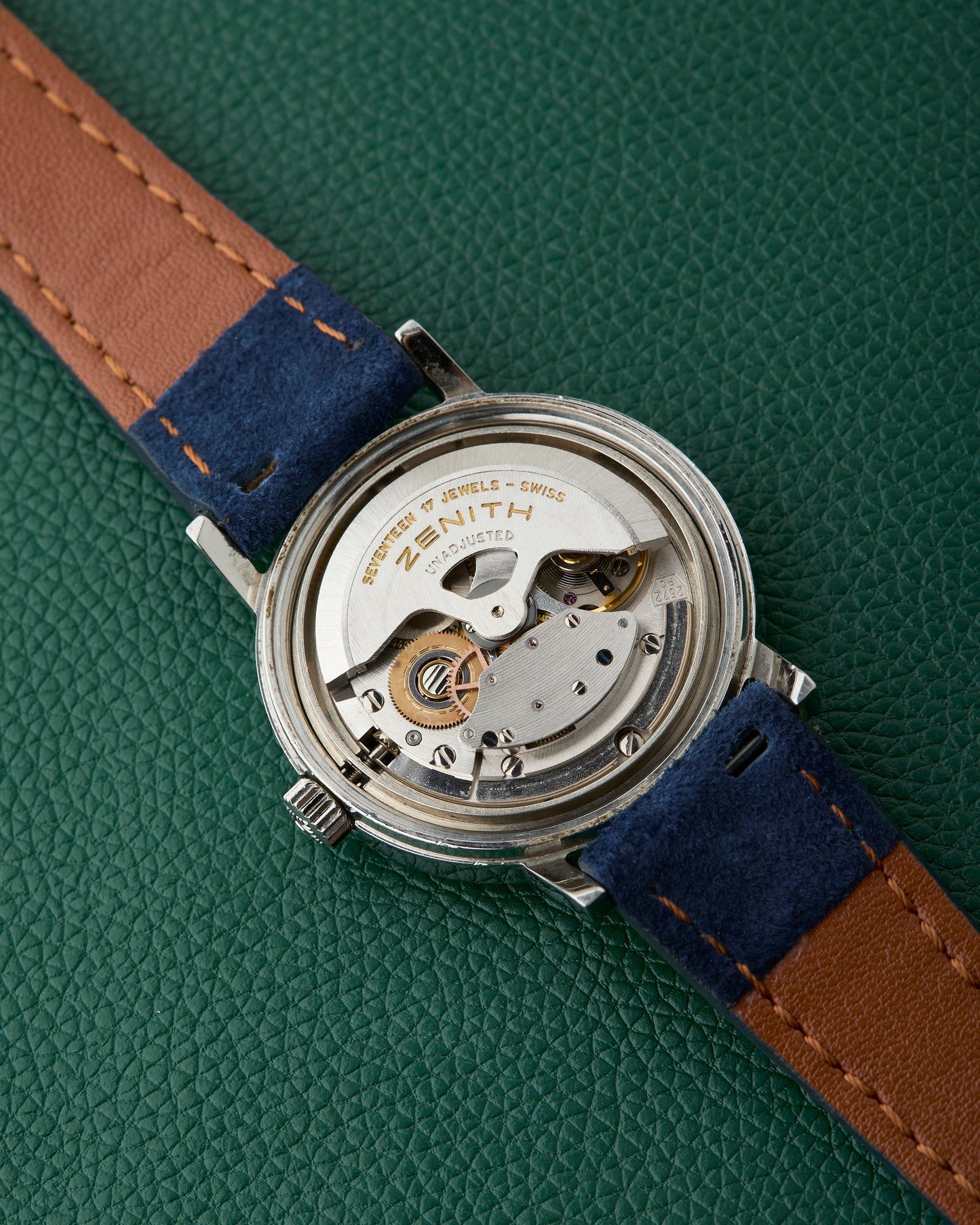 Zenith Surf Ref. 01.1281.380 Vintage 1970s Automatic Blue Dial