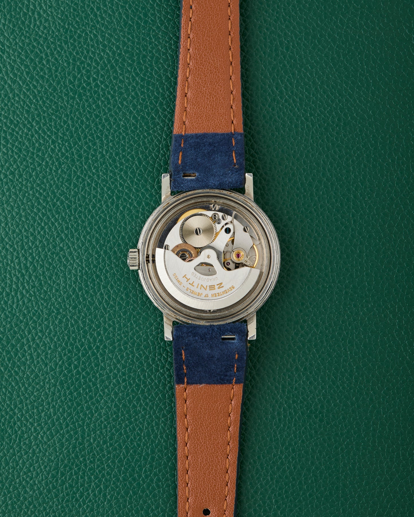 Zenith Surf Ref. 01.1281.380 Vintage 1970s Automatic Blue Dial