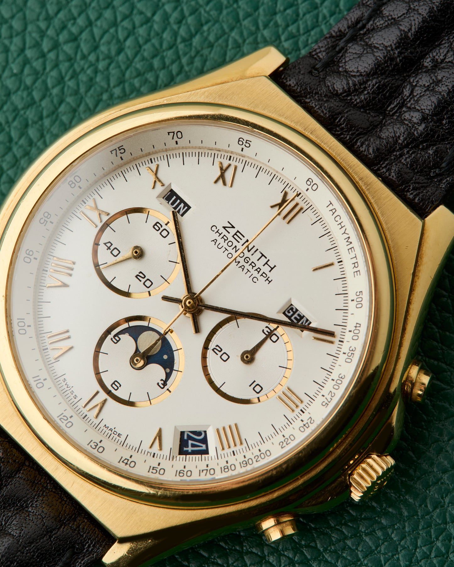Zenith 30.0160.418 El Primero Moonphase 18k Neo-Vintage Full Calendar