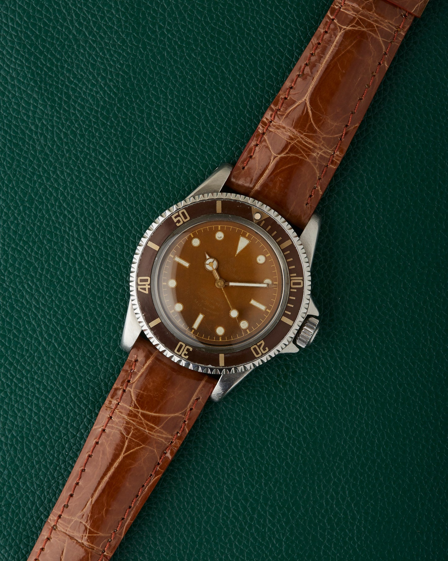 Tudor Submariner 7928 PCG Oyster Prince Ghost Tropical Caramel 1960