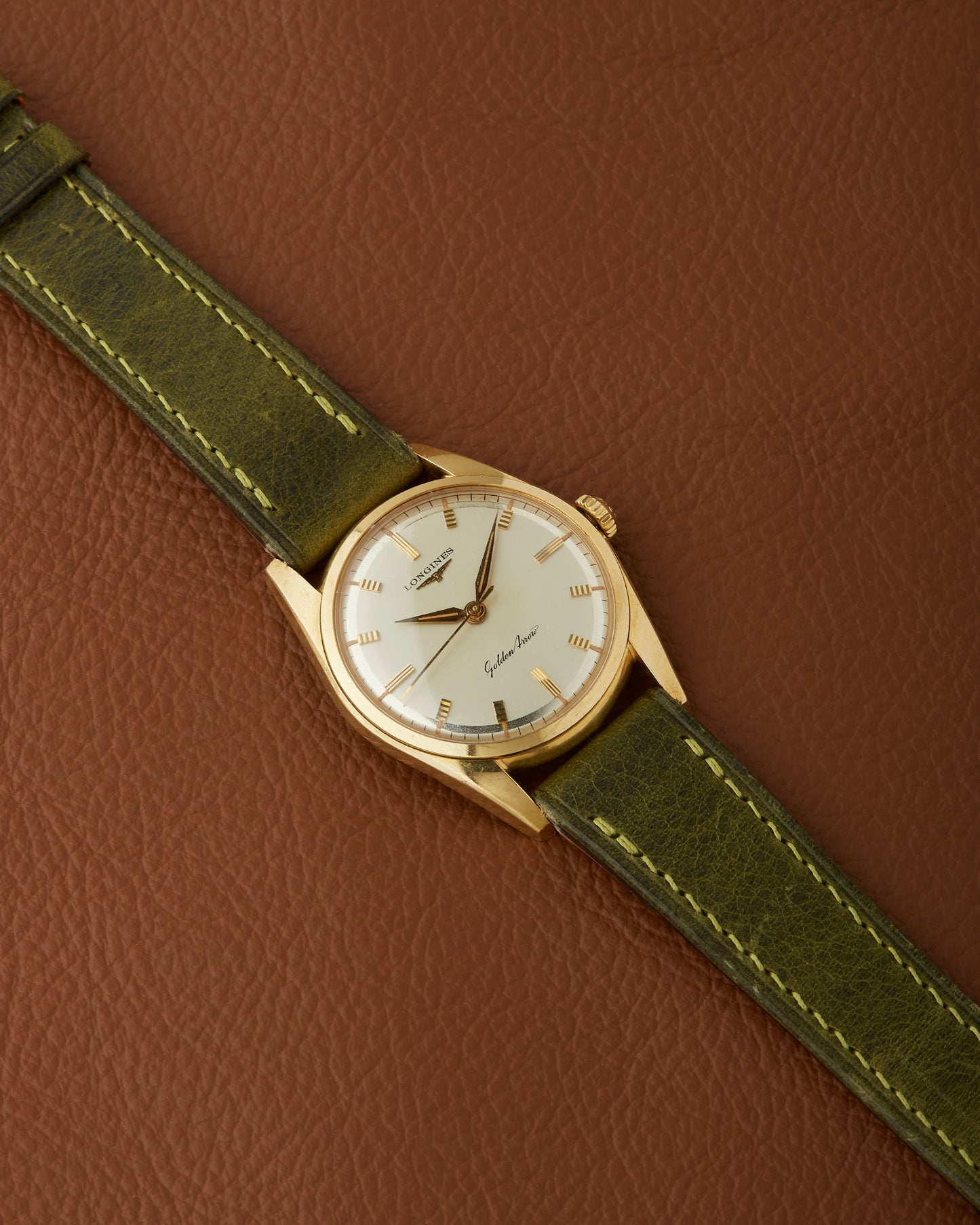 Longines Golden Arrow Vintage 18k Dress Watch