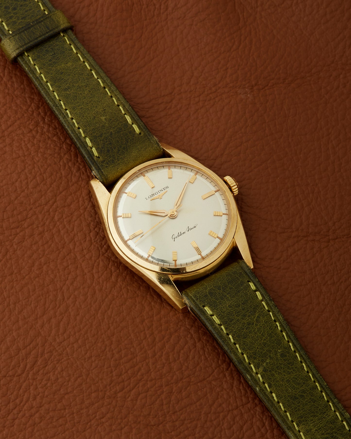 Longines Golden Arrow Vintage 18k Dress Watch