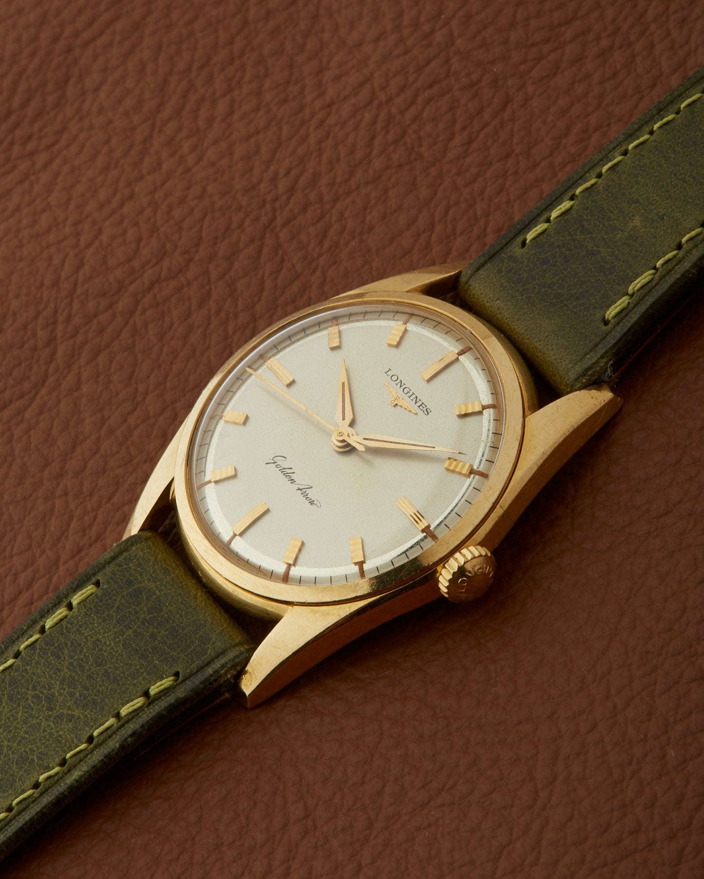 Longines Golden Arrow Vintage 18k Dress Watch