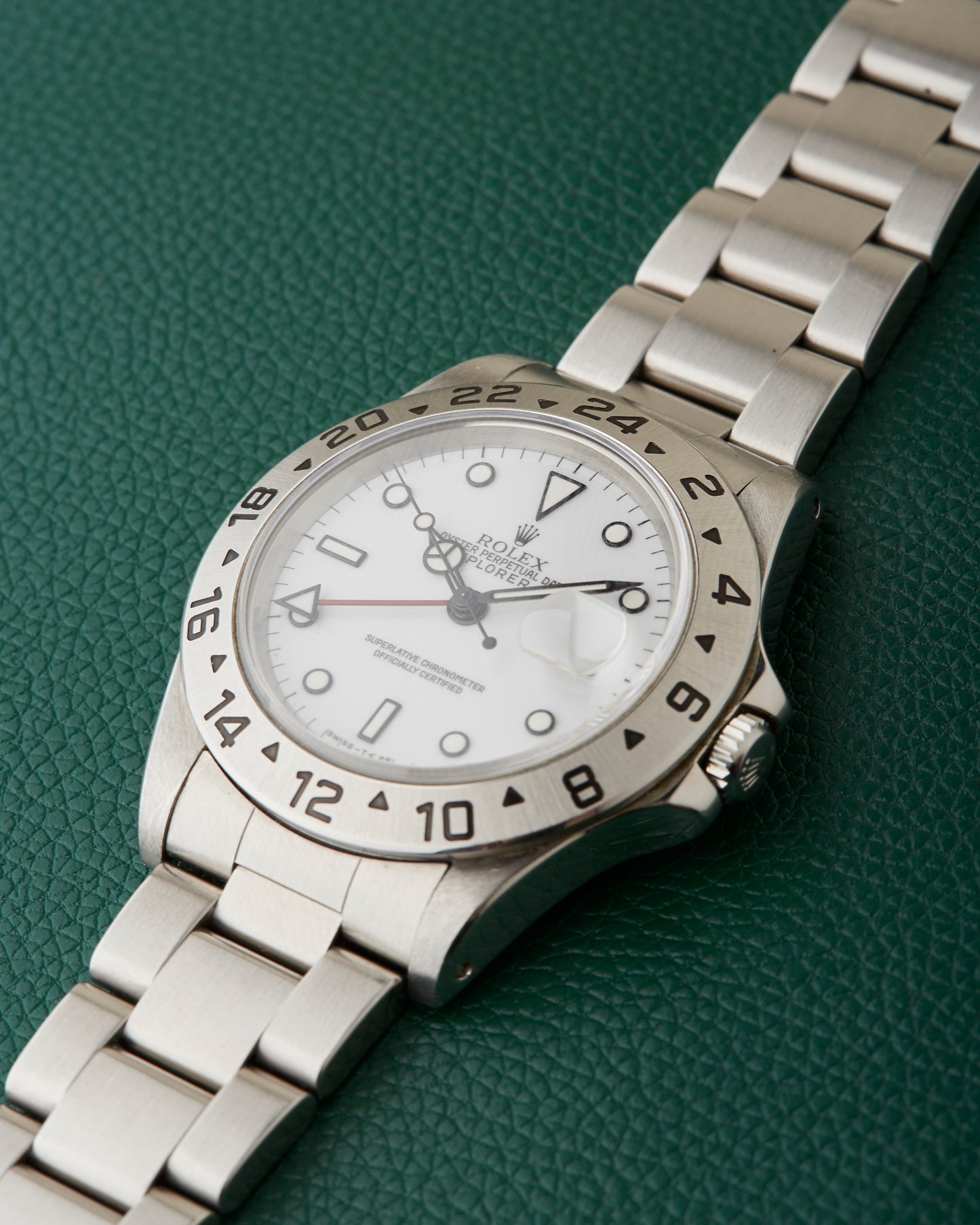 Rolex Explorer II 16570 White Dial Polar X Serial 1991 Oyster Bracelet Serviced