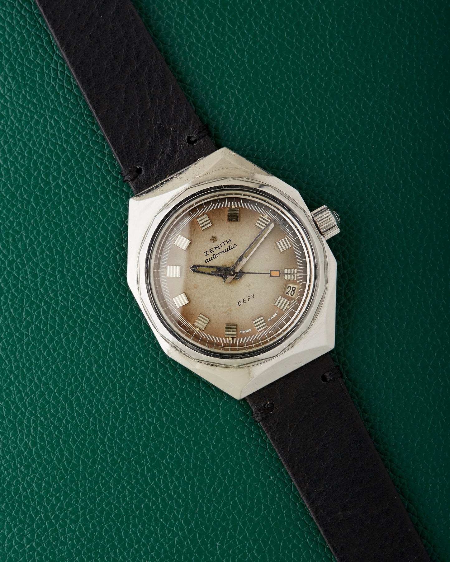 Zenith Defy A3642 Vintage 1970s Automatic Octagonal Diver