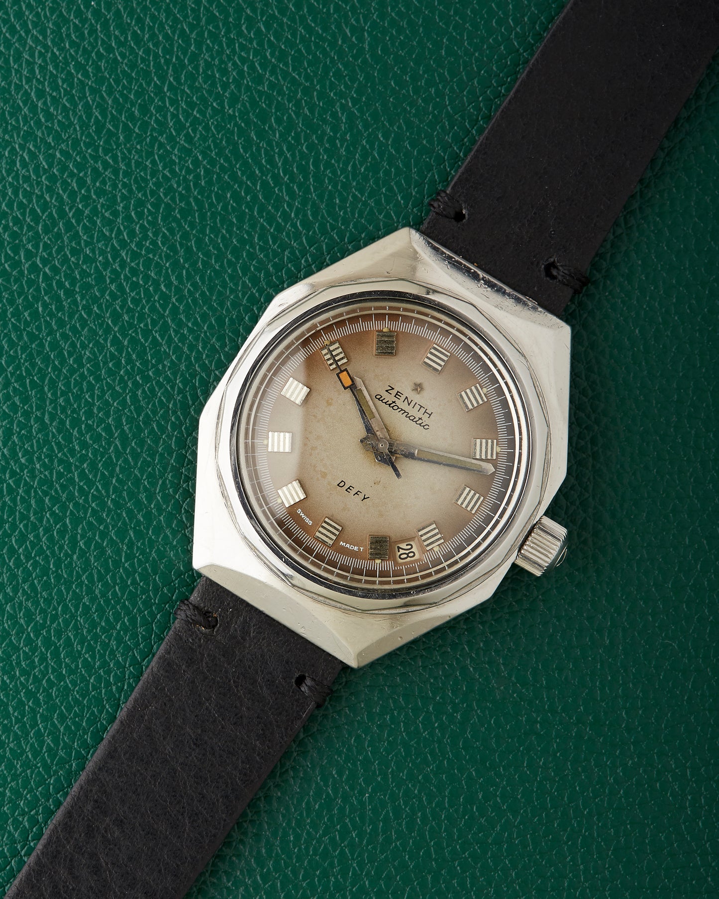 Zenith Defy A3642 Vintage 1970s Automatic Octagonal Diver